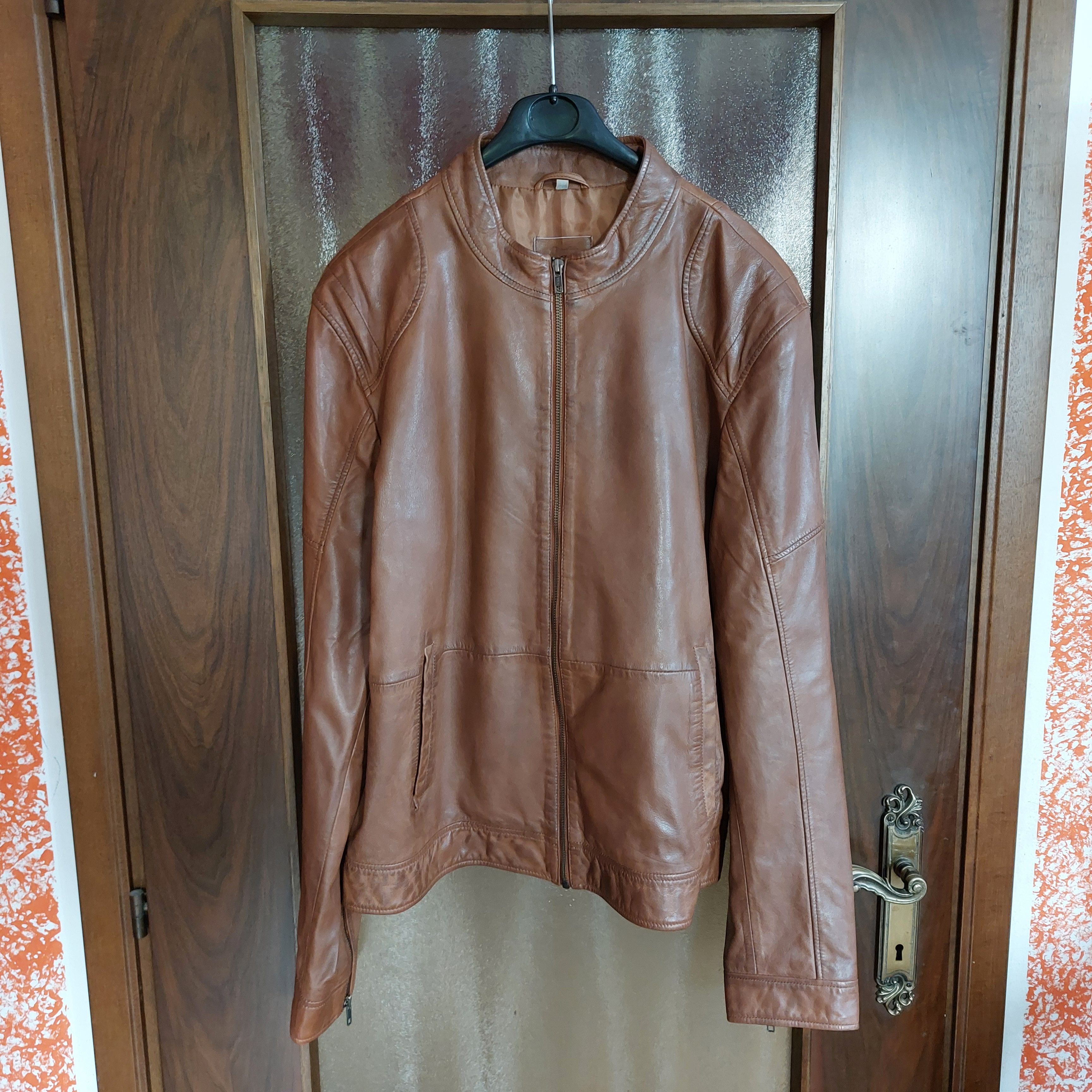 Bata Bata Genuine Leather Jacket L – Made in Italy Size US L / EU 52-54 / 3 - 1 Thumbnail