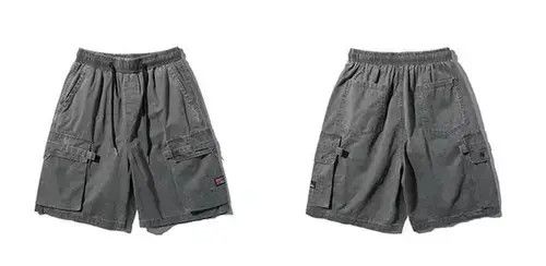 Hypebeast 21SS Tokyo Union Washed Grey Worker Shorts Size US 32 / EU 48 - 3 Thumbnail