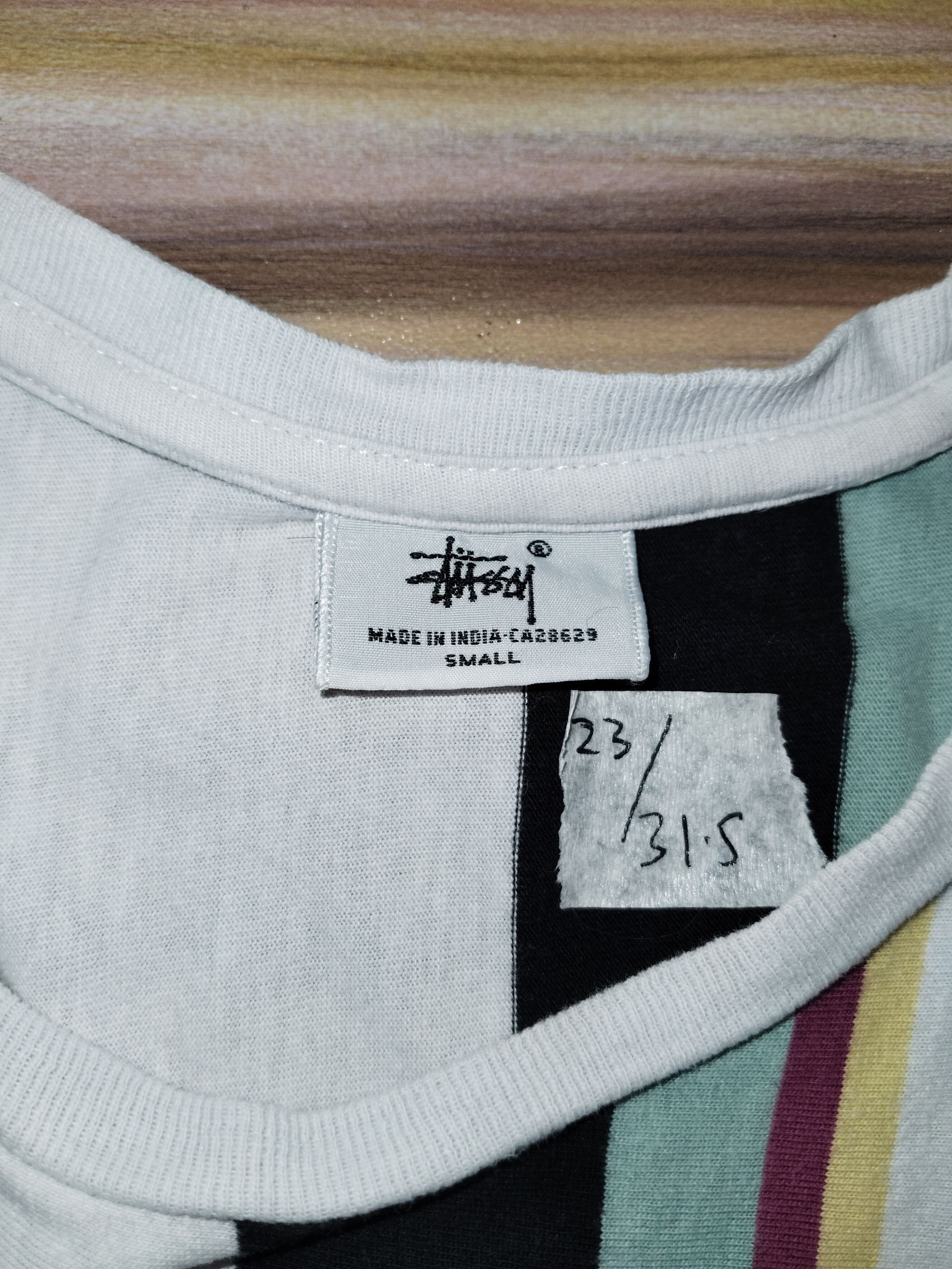 Stussy STUSSY Stripes Tee Size US L / EU 52-54 / 3 - 3 Thumbnail