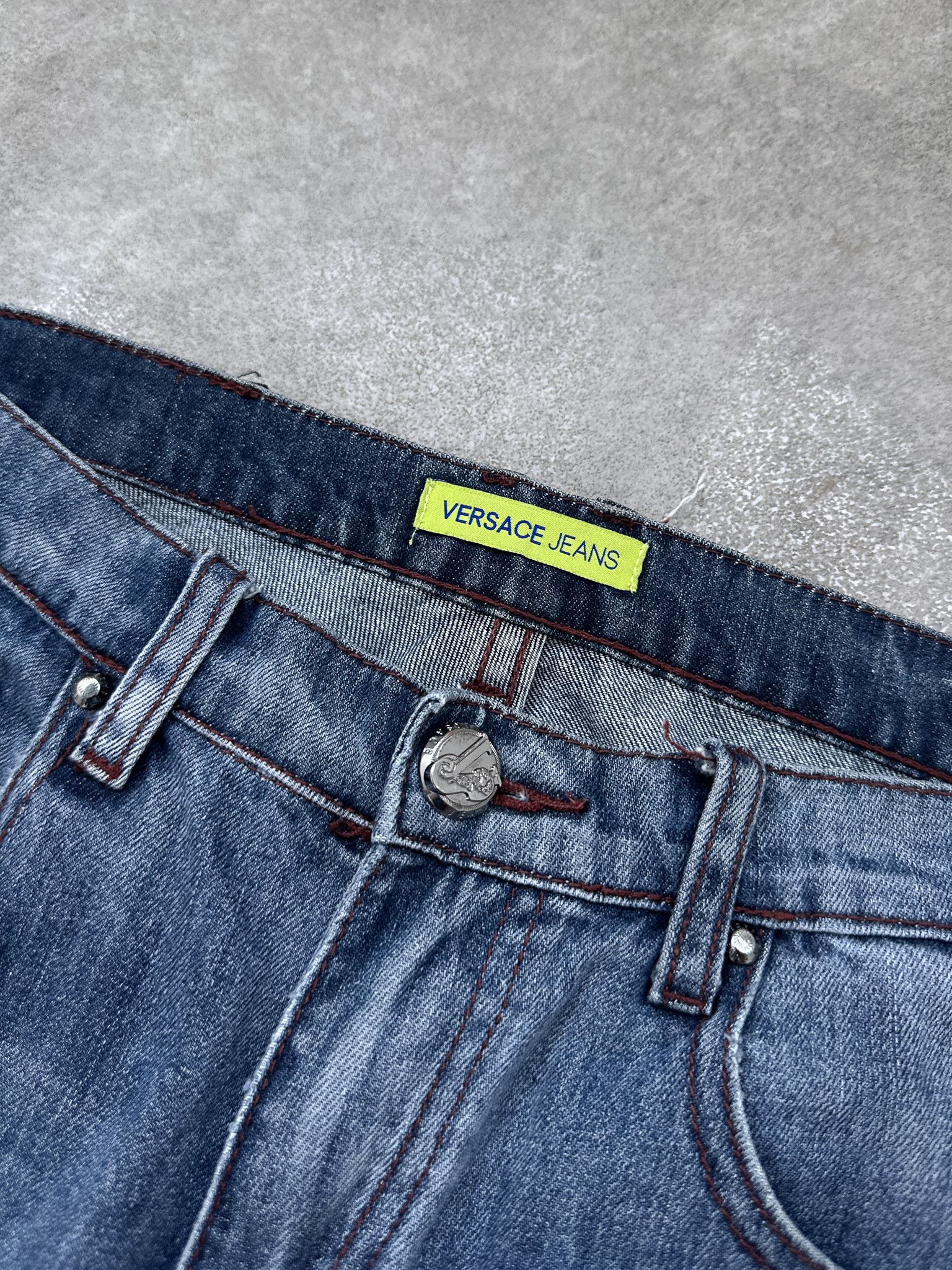 Versace Versace Jeans Skinny Jeans Blue Denim Size 29" - 7 Thumbnail
