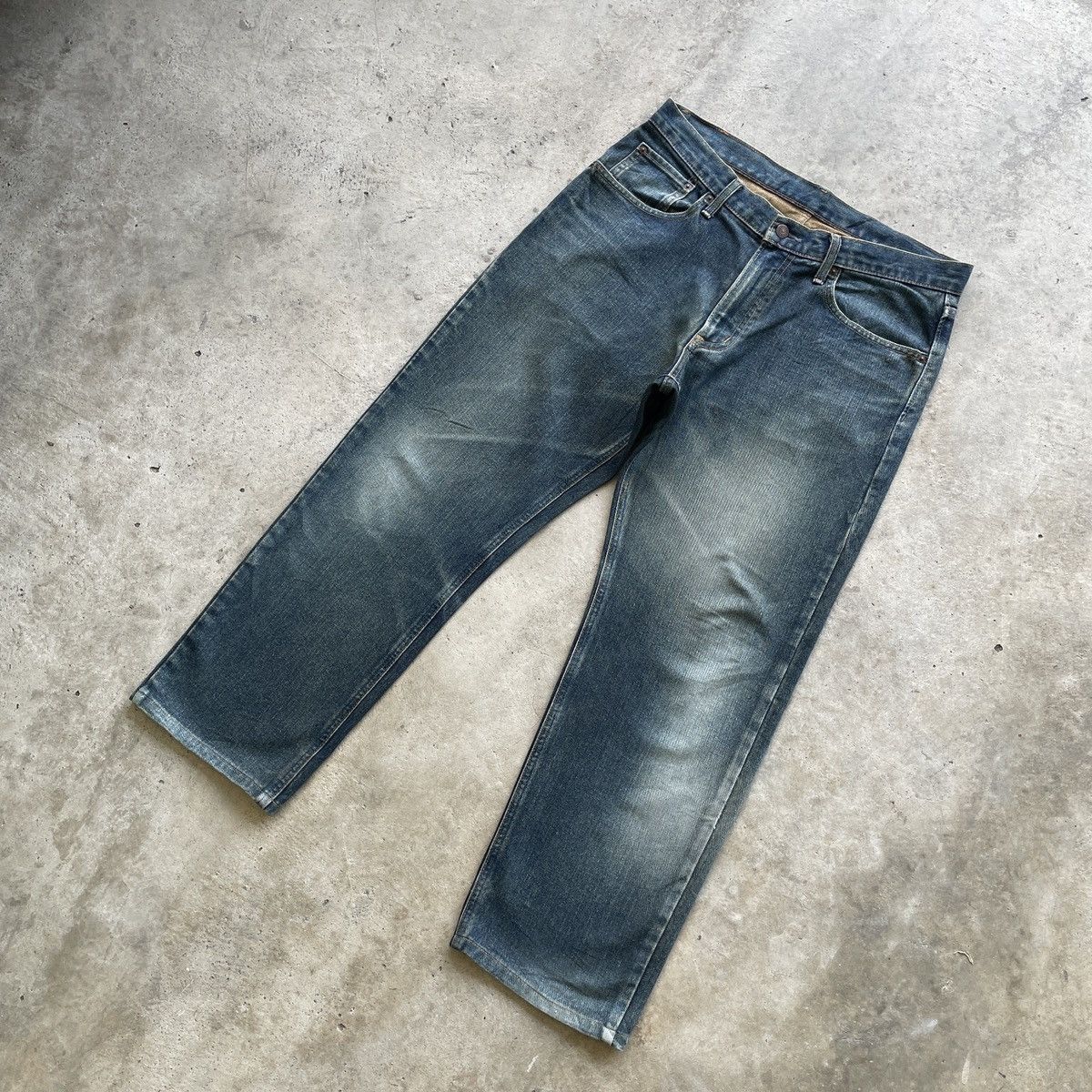 Edwin W34💥 Vintage Edwin Made In Japan Faded Jeans Denim Pants Size US 34 / EU 50 - 3 Thumbnail