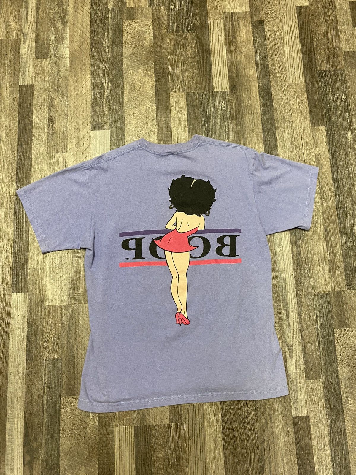 Vintage Vintage 1997 90’s Betty Boop Tee T Shirt Grail Sherrys Size US L / EU 52-54 / 3 - 4 Thumbnail