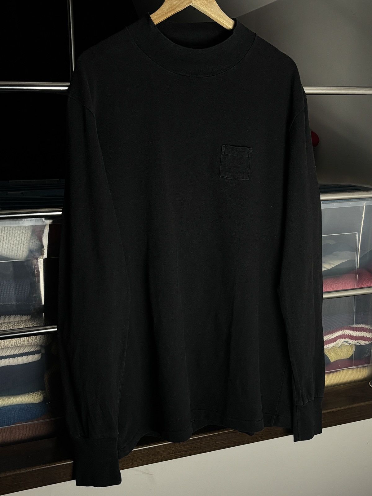 Aime Leon Dore Aime Leon Dore Long Sleeve Turtleneck Vintage Pocket T-Shirt Size US L / EU 52-54 / 3 - 2 Thumbnail