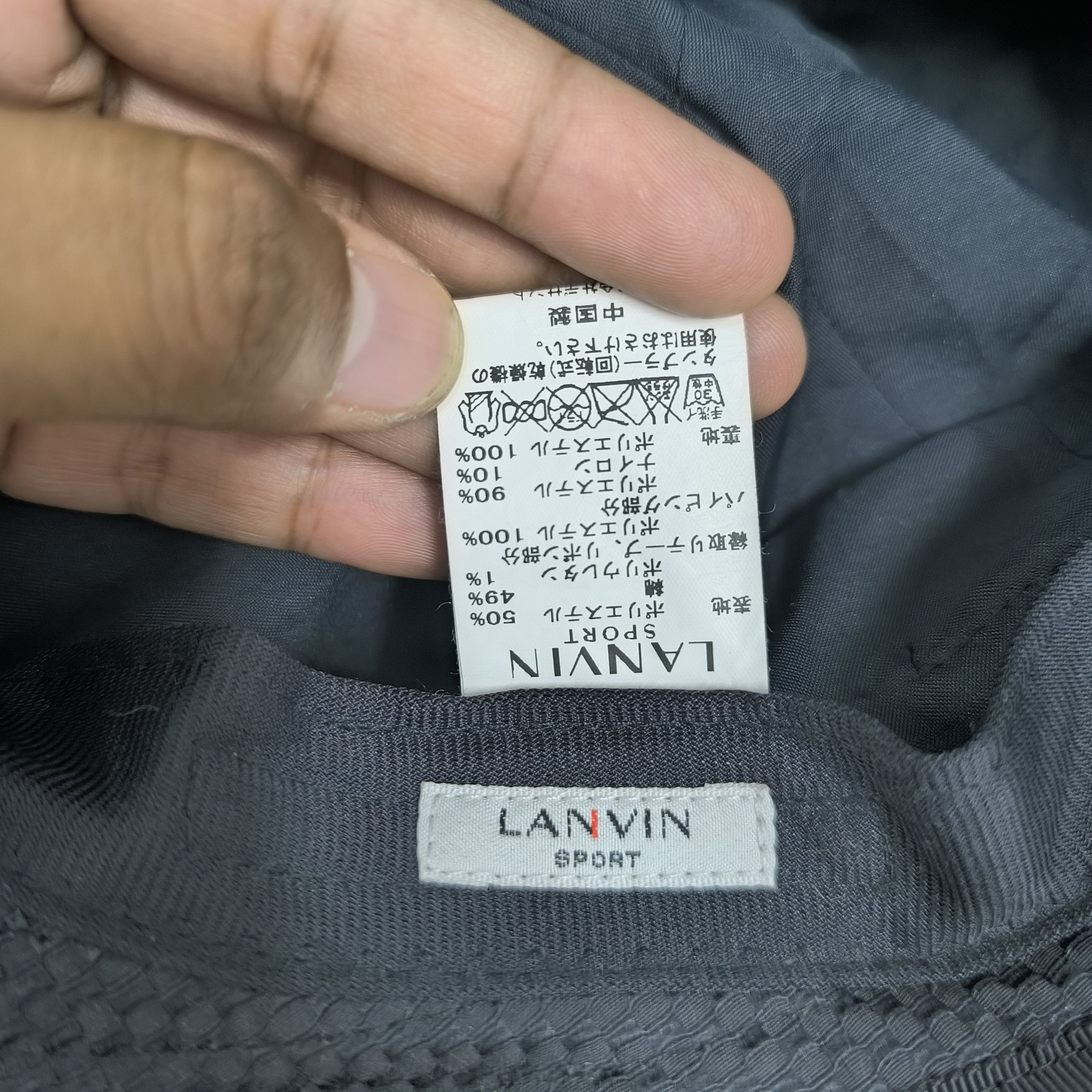 Lanvin 🏖 Vintage lanvin sport sun faded visor hat Size ONE SIZE - 5 Thumbnail