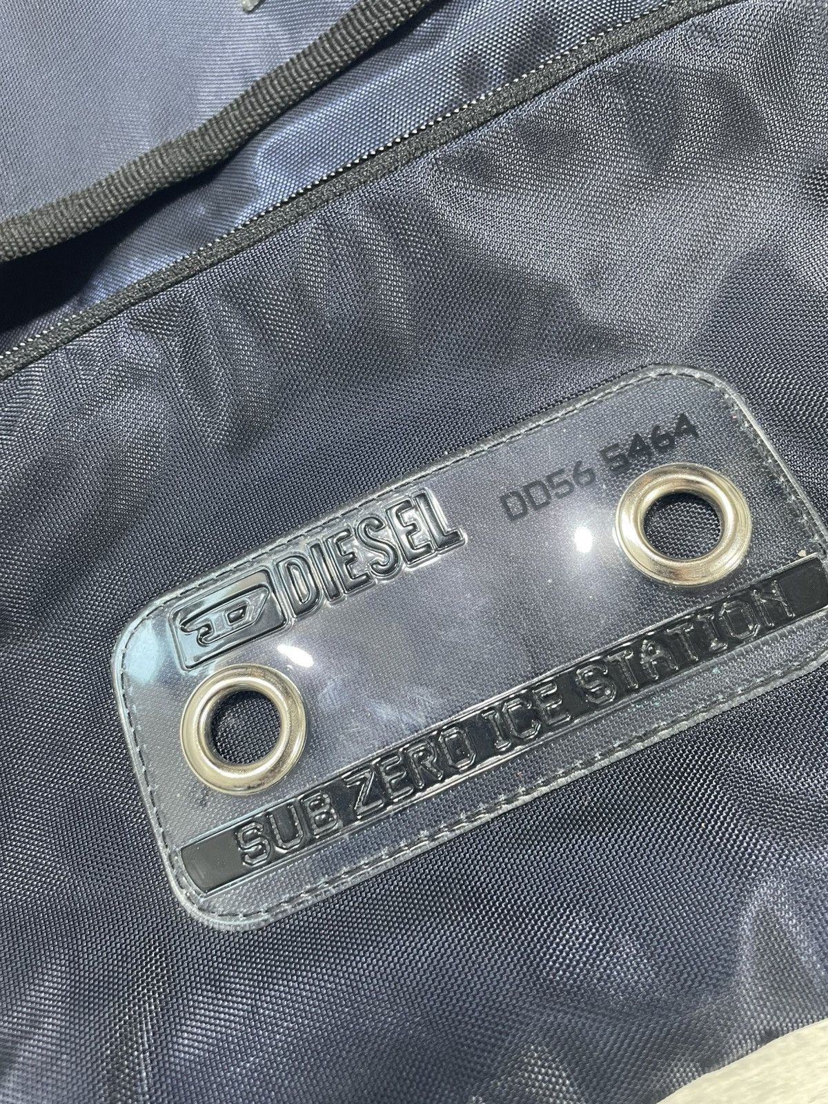 Diesel Vintage Rare Diesel Backpack Sub Zero Station Nylon Ice Cold Size ONE SIZE - 6 Thumbnail
