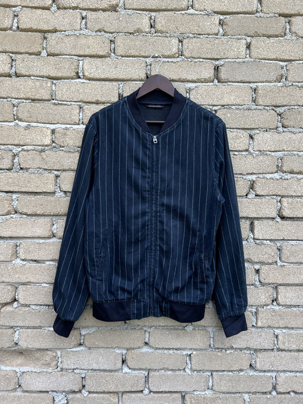 Zara Zara Man Zipper Stripe Jacket Size US M / EU 48-50 / 2 - 2 Thumbnail