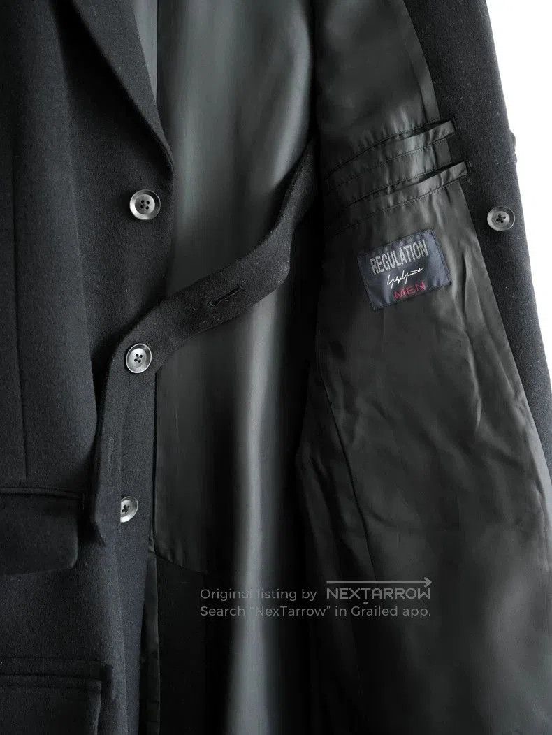 Yohji Yamamoto Yohji Yamamoto 20AW Wool Cashmere Coat. Size US S / EU 44-46 / 1 - 8 Thumbnail