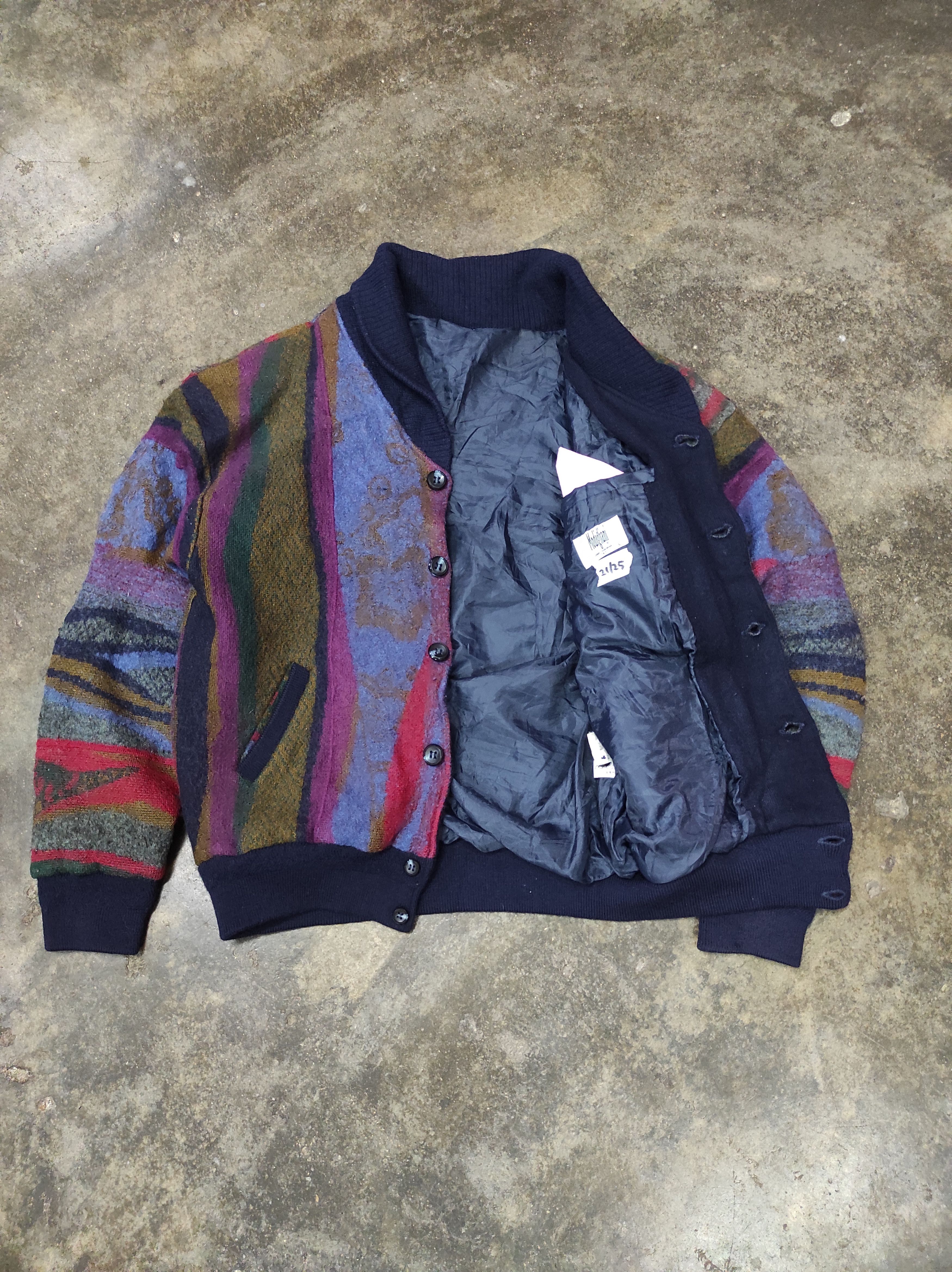 Other MODIGLIANI UOMO COORDWEAR ITALY KNIT JACKET SWEATER Size US L / EU 52-54 / 3 - 4 Thumbnail