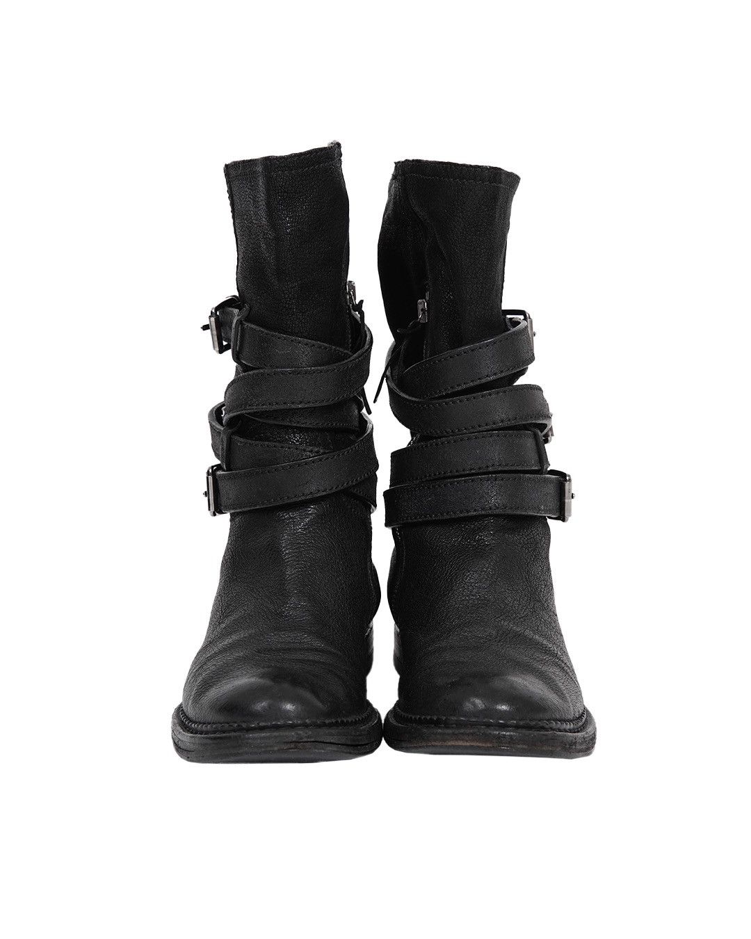 Miu Miu Miu Miu Black Buckle Boots Size US 9 / IT 39 - 3 Thumbnail