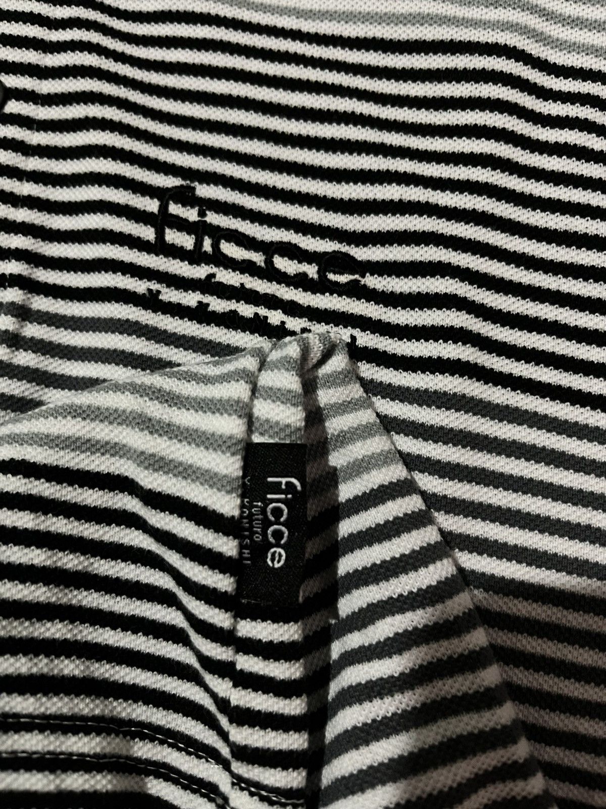 Designer × Japanese Brand × Yoshiyuki Konishi Ficce Futuro By Yoshiyuki Konishi Polo Shirt Size US L / EU 52-54 / 3 - 5 Thumbnail