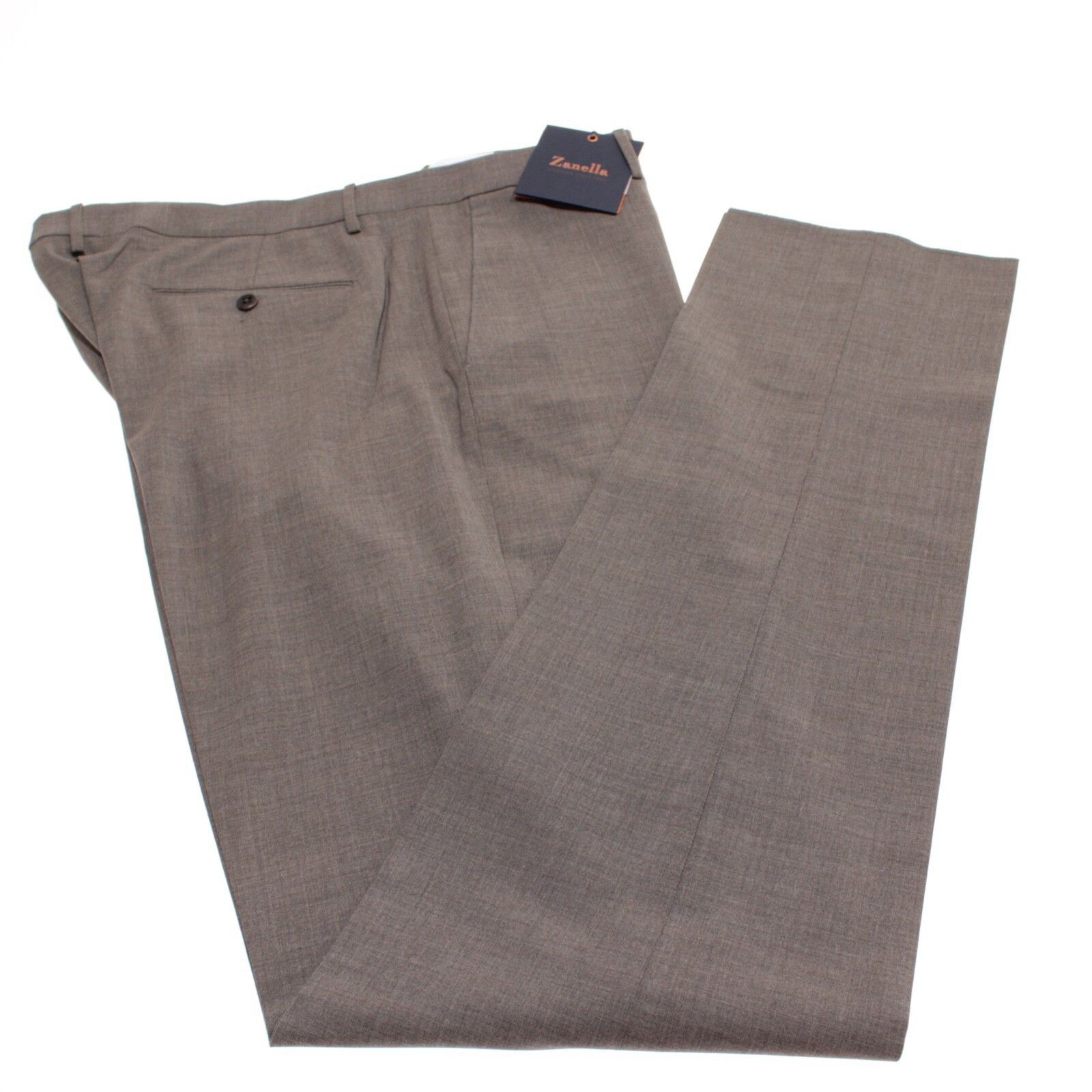 Zanella Zanella New with tags Dress Pants Size 42 US In Brown Size US 42 / EU 58 - 2 Thumbnail