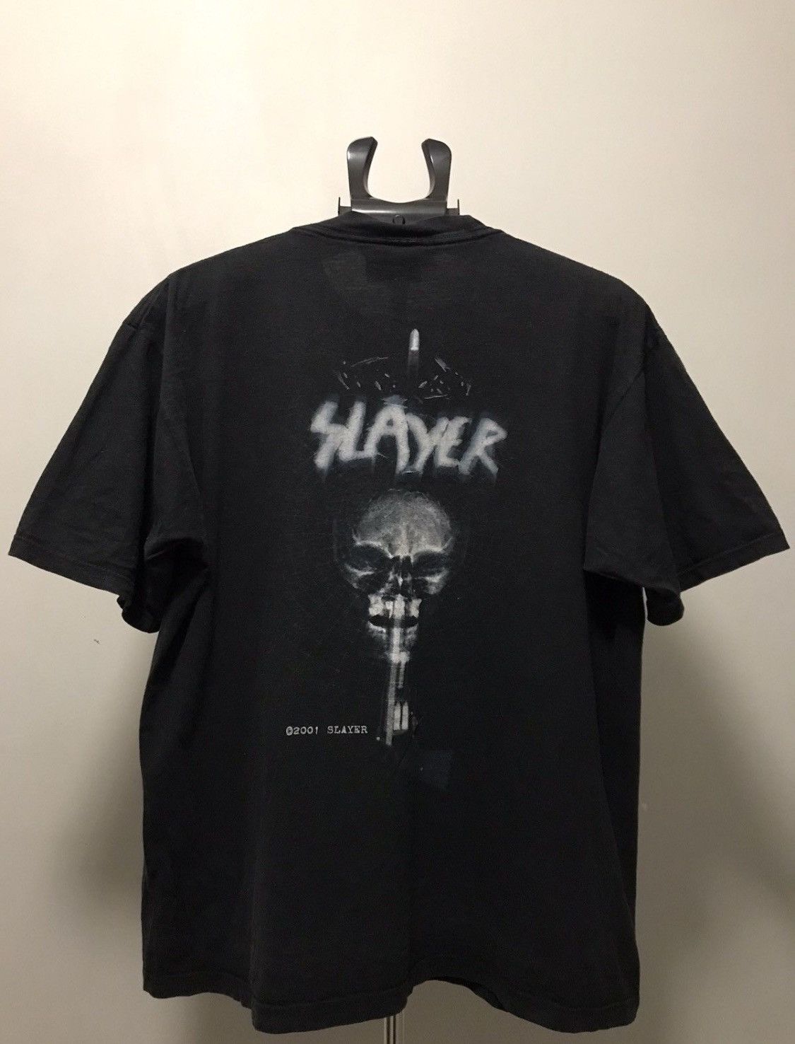 Band Tees × Vintage SLAYER 2001 CRAZY RARE TEE Size US XL / EU 56 / 4 - 3 Thumbnail