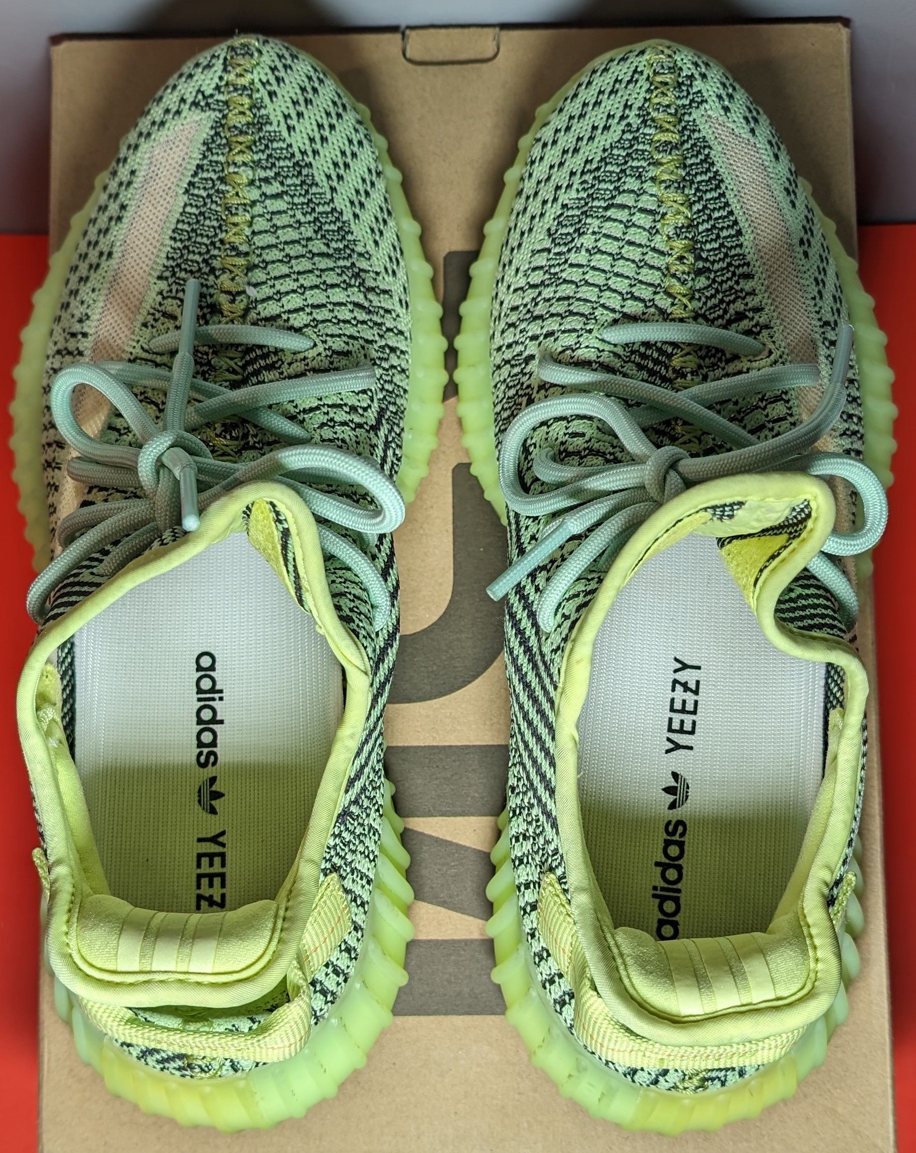 Adidas Size 9 - Adidas Yeezy Boost 350 V2 Yeezreel Non-Reflective Size US 9 / EU 42 - 5 Thumbnail