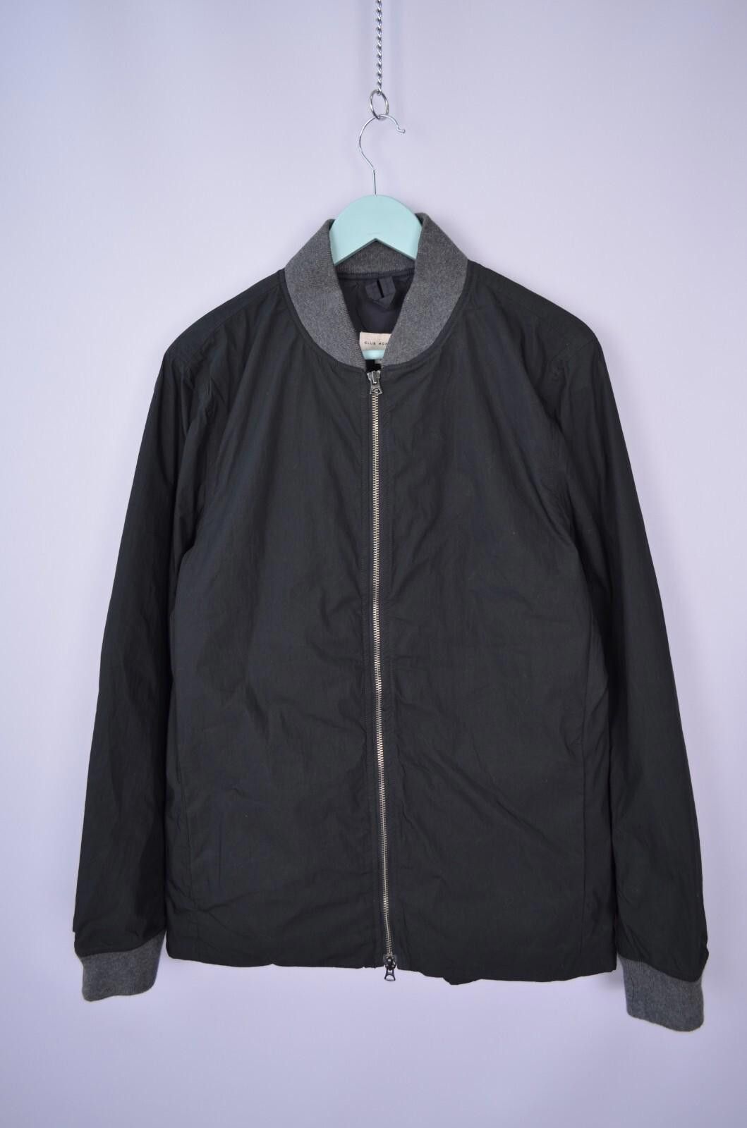 Club Monaco Club Monaco Cotton Nylon Blend Black Bomber Jacket Size M Size US M / EU 48-50 / 2 - 1 Thumbnail