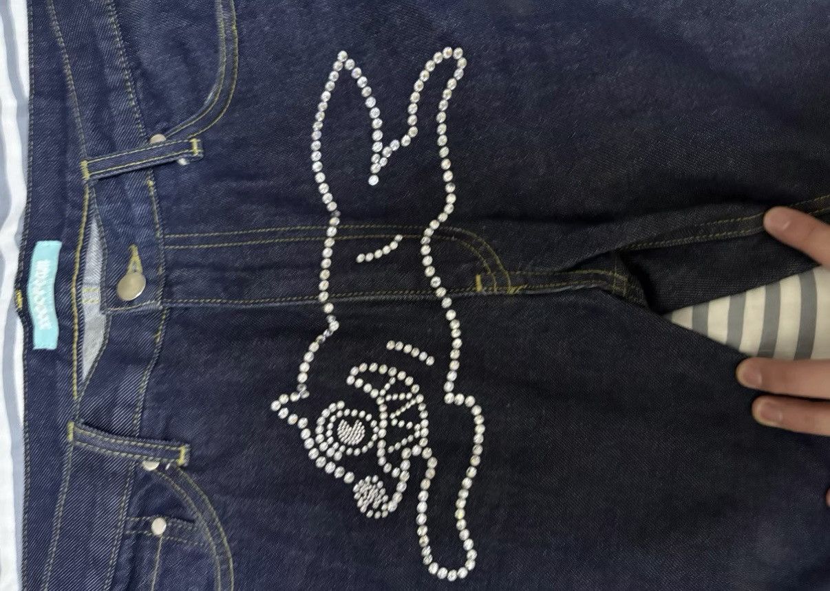 Billionaire Boys Club Billionaire Boys Club BBC Flying Dog Rhinestone Jeans Size US 38 / EU 54 - 2 Thumbnail
