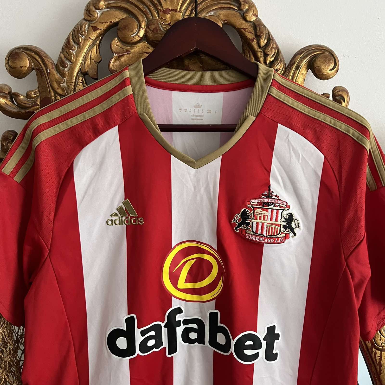 Adidas Adidas Sunderland FC Jersey Shirt Football Sz M Size US M / EU 48-50 / 2 - 2 Thumbnail
