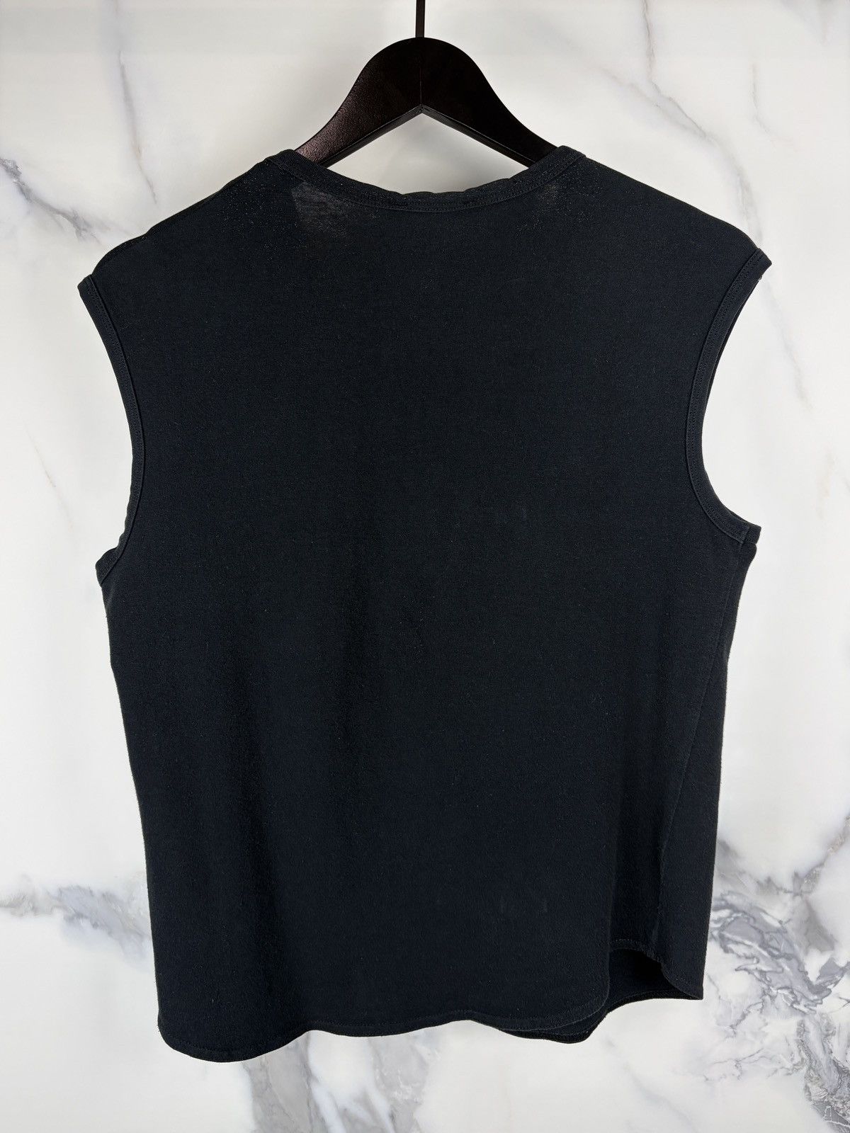 Raf Simons SS98 Raf Simons Black Palms Runway Anti Youth Tank Top Black Size US M / EU 48-50 / 2 - 3 Thumbnail