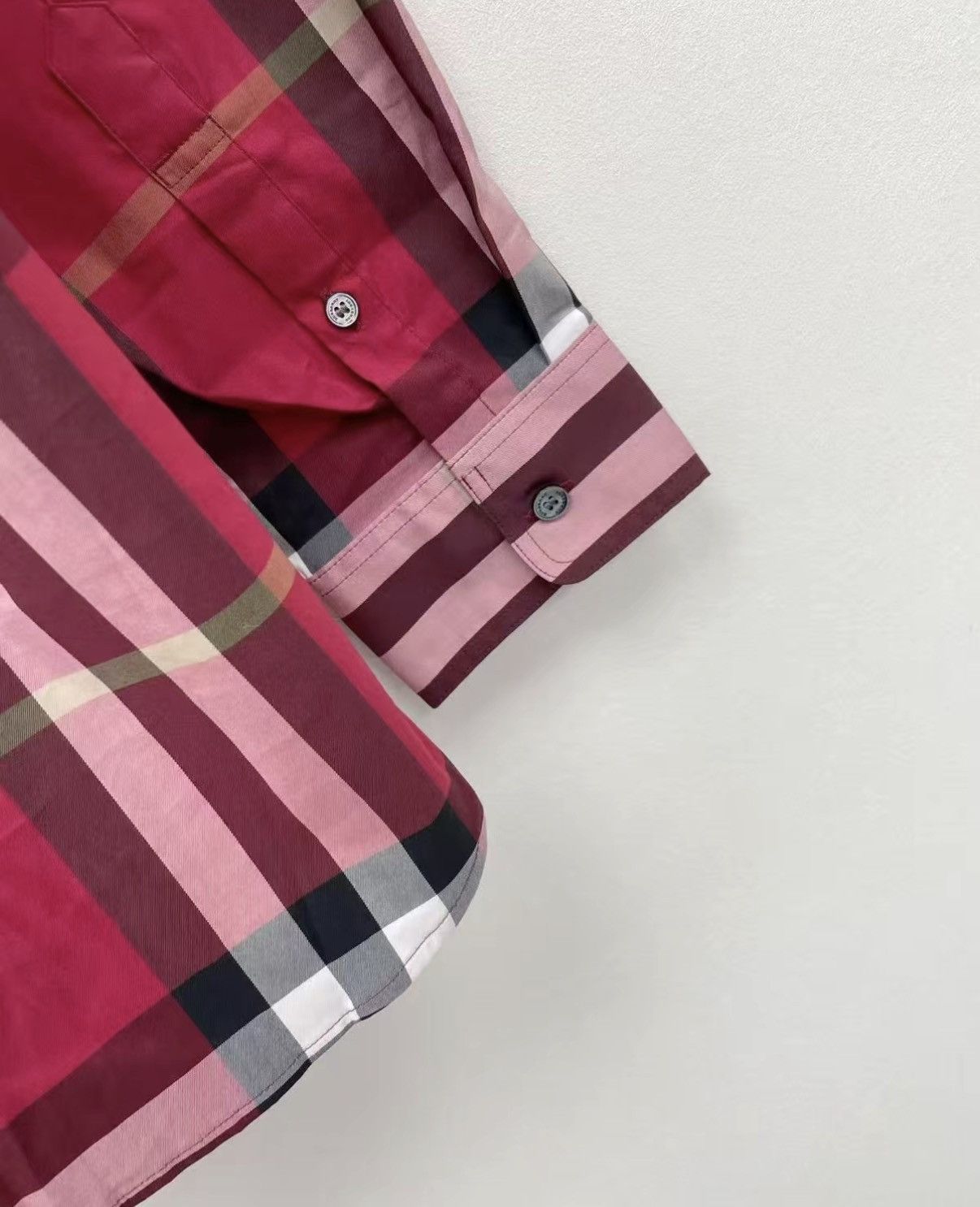 Burberry BURBERRY Stretch Long Sleeve Shirt J30 Size US XL / EU 56 / 4 - 7 Thumbnail