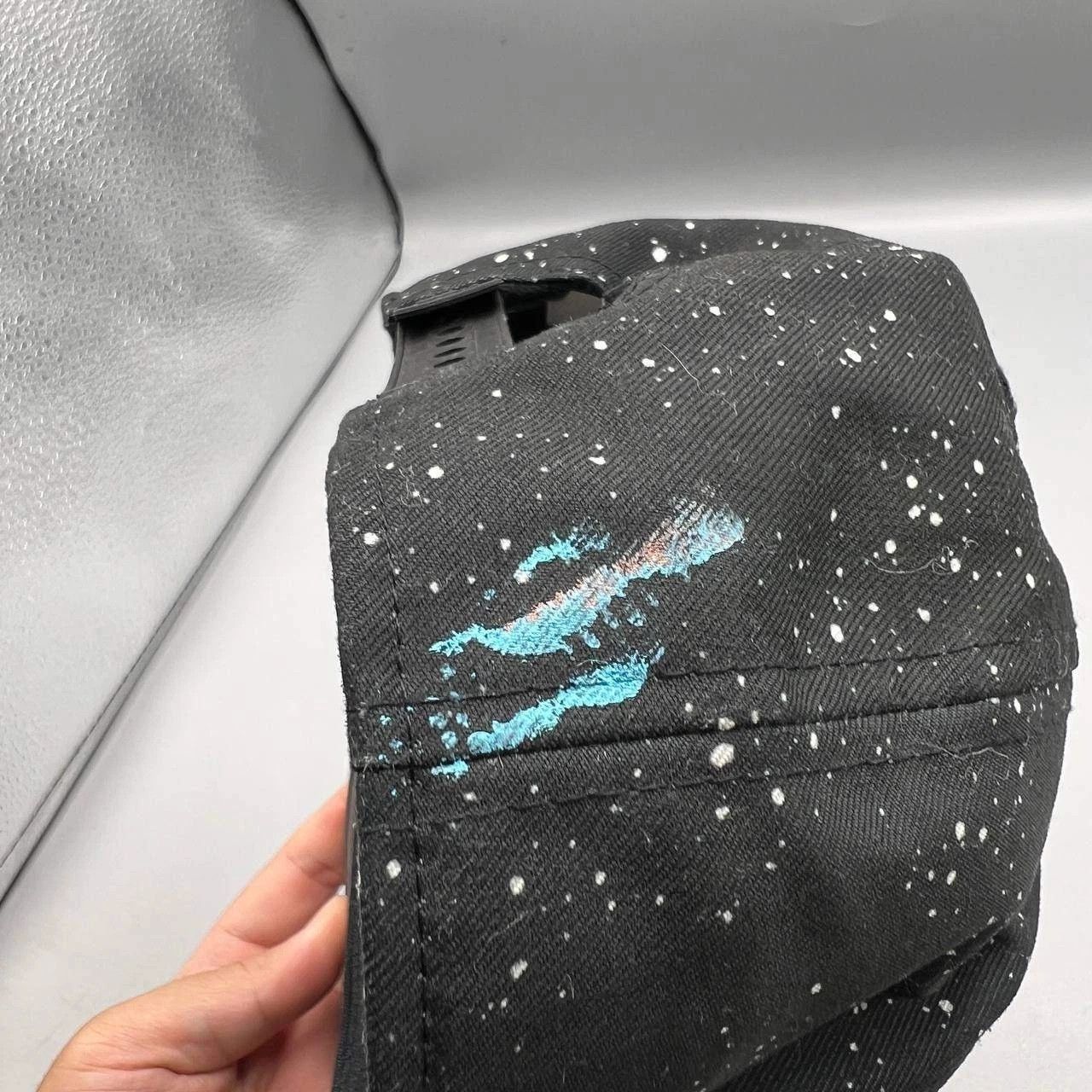 Jordan Brand Air Jordan Flight Hat Men Speckled Print Snap Back Cap Size ONE SIZE - 2 Thumbnail