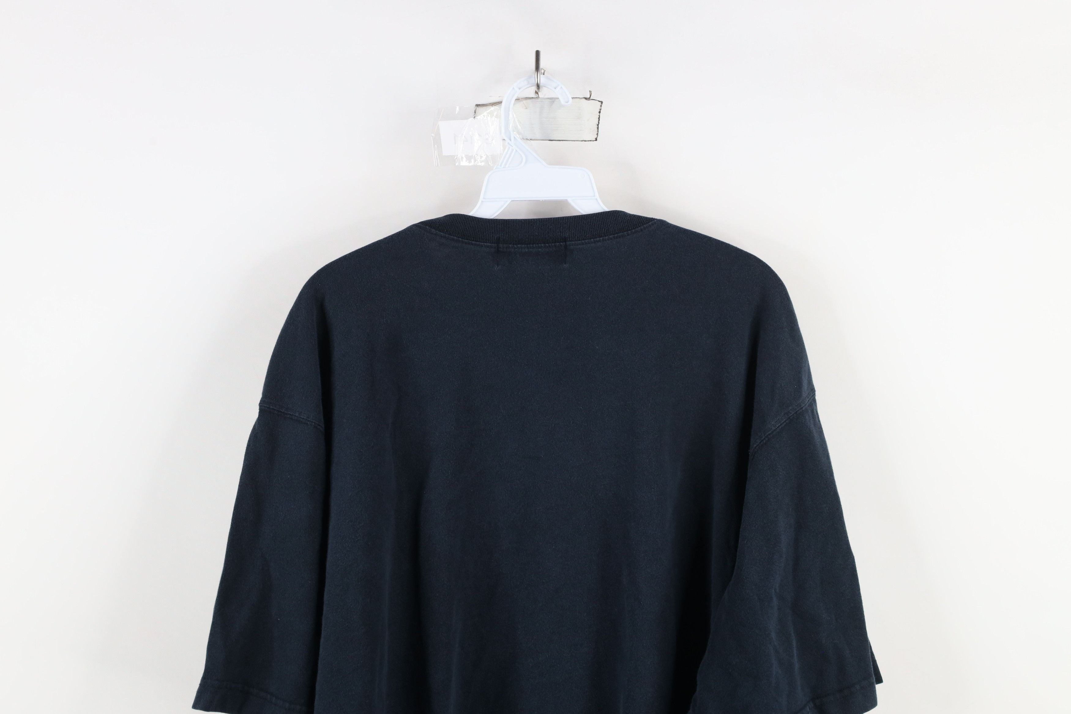 Eddie Bauer × Vintage Vintage 90s Eddie Bauer Heavyweight Cotton T-Shirt Black Size US XXL / EU 58 / 5 - 9 Thumbnail
