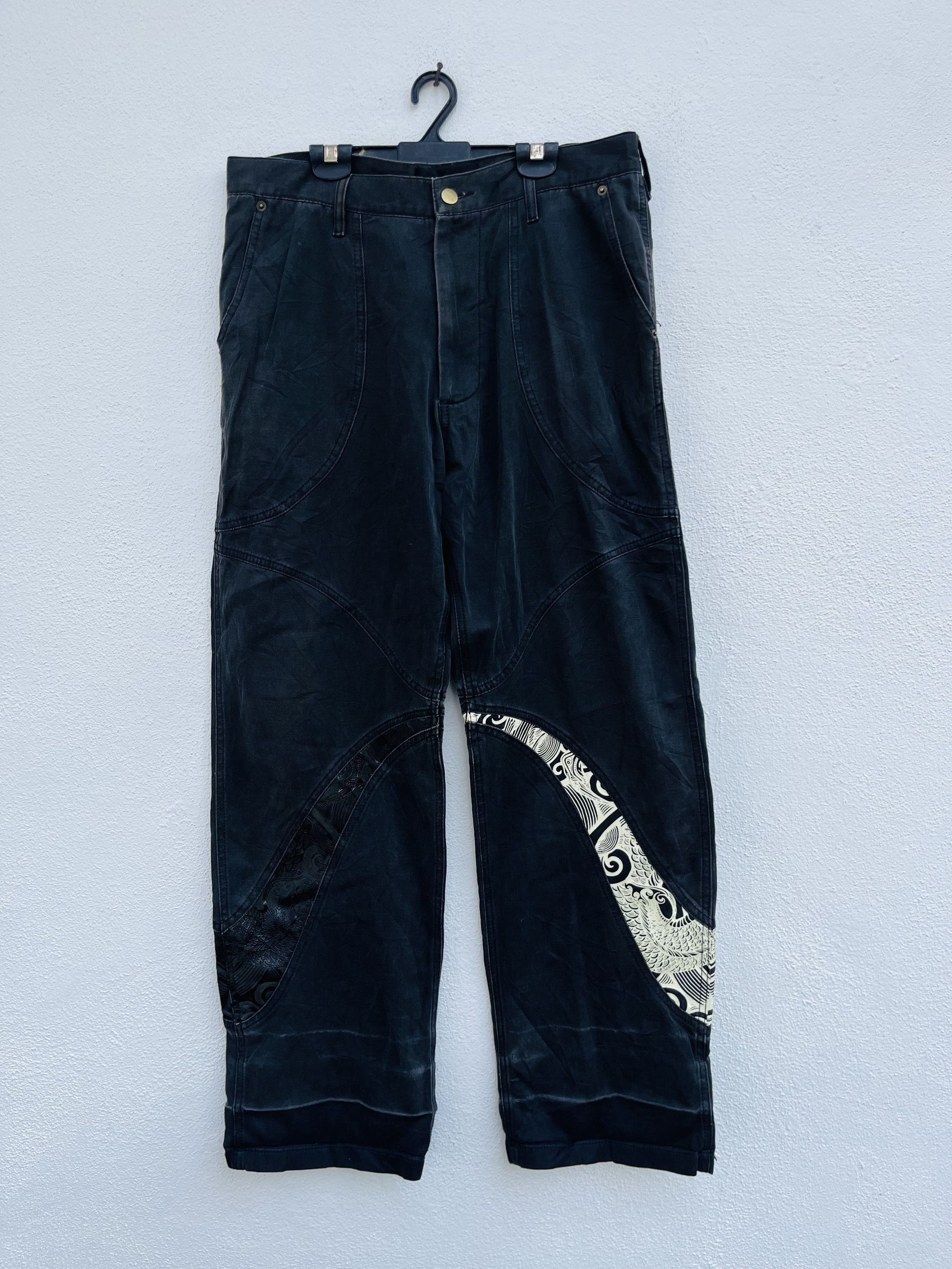 Japanese Brand × Vintage Vintage Peace Maker Hip Hop Streetwear Skaterboard Style Size US 31 - 1 Thumbnail