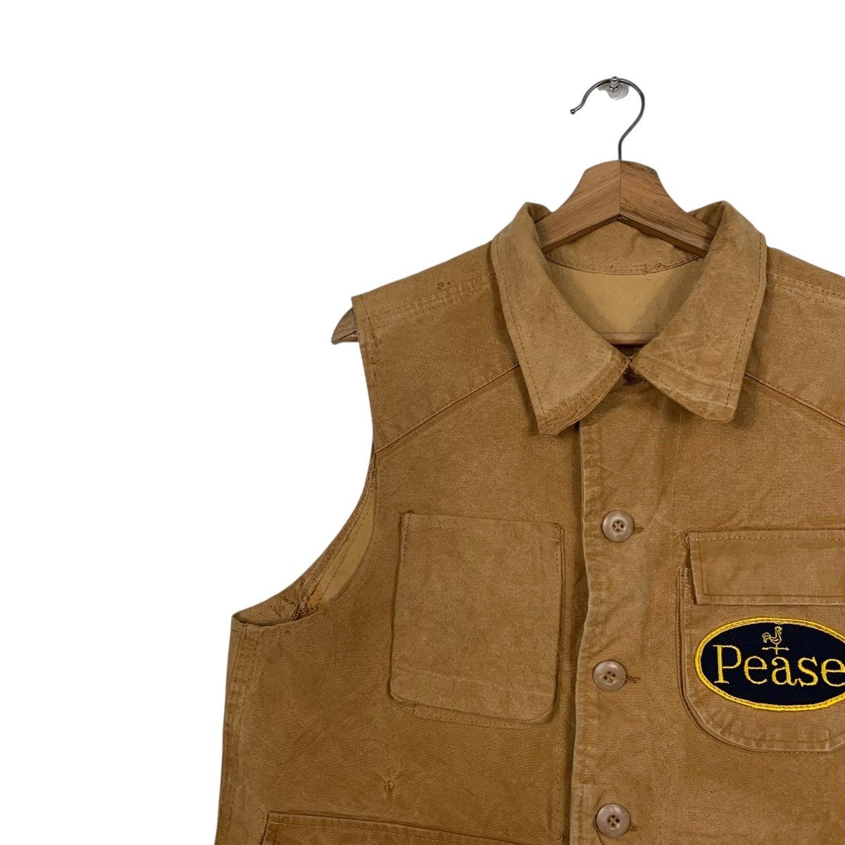 Japanese Brand Pease Duck Canvas Hunting Vest Size US M / EU 48-50 / 2 - 6 Thumbnail