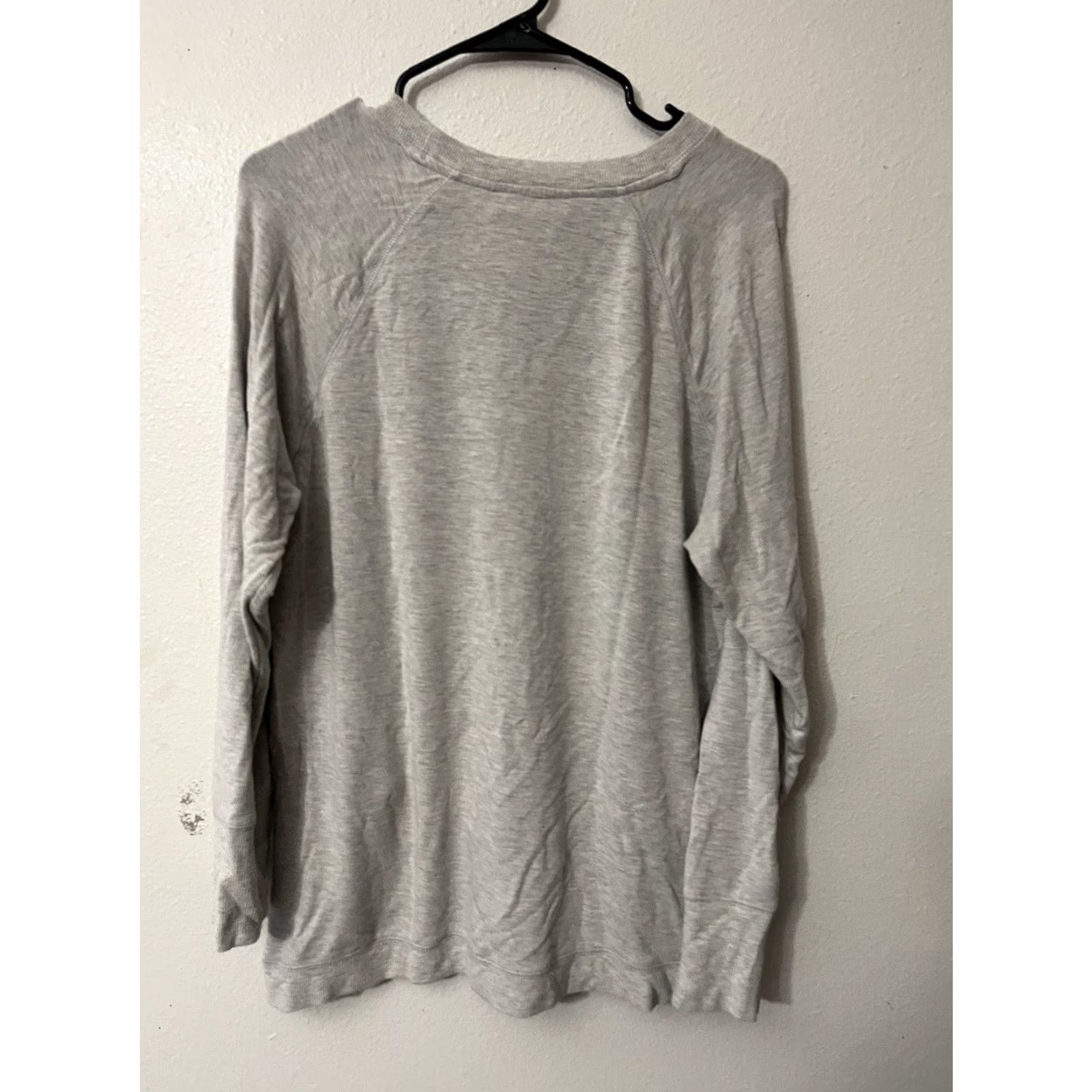 Vintage PHILOSOPHY REPUBLIC Sweater Pullover Womens Large Gray Knit Viscose Nylon Polyester 90s/90s Era? (If not, adjust) Size L / US 10 / IT 46 - 2 Thumbnail