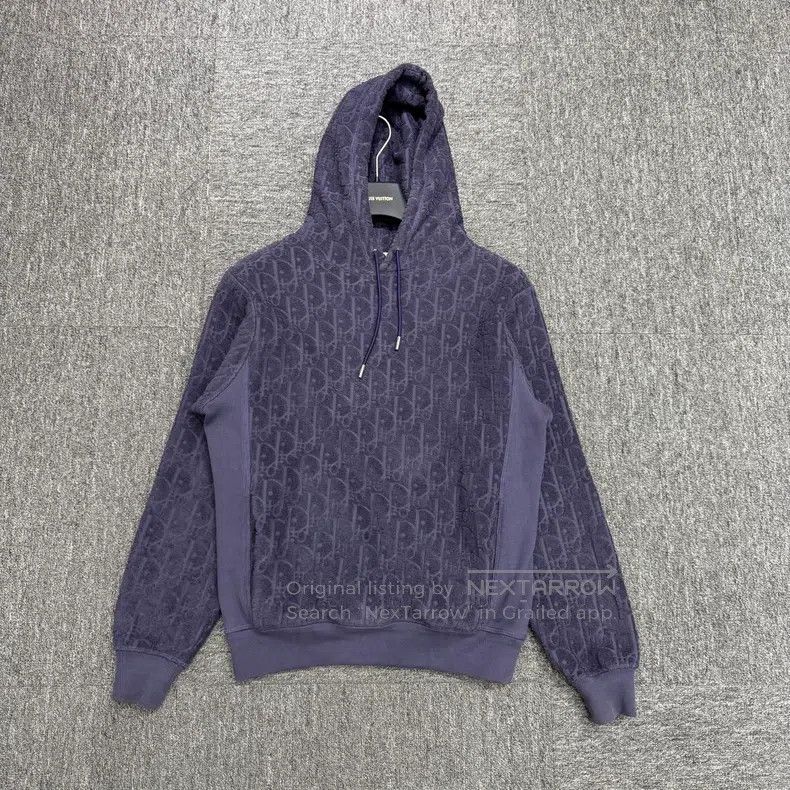 Dior Dior Full-printed old-fashioned hooded sweatshirt Size US XXS / EU 40 - 1 Thumbnail