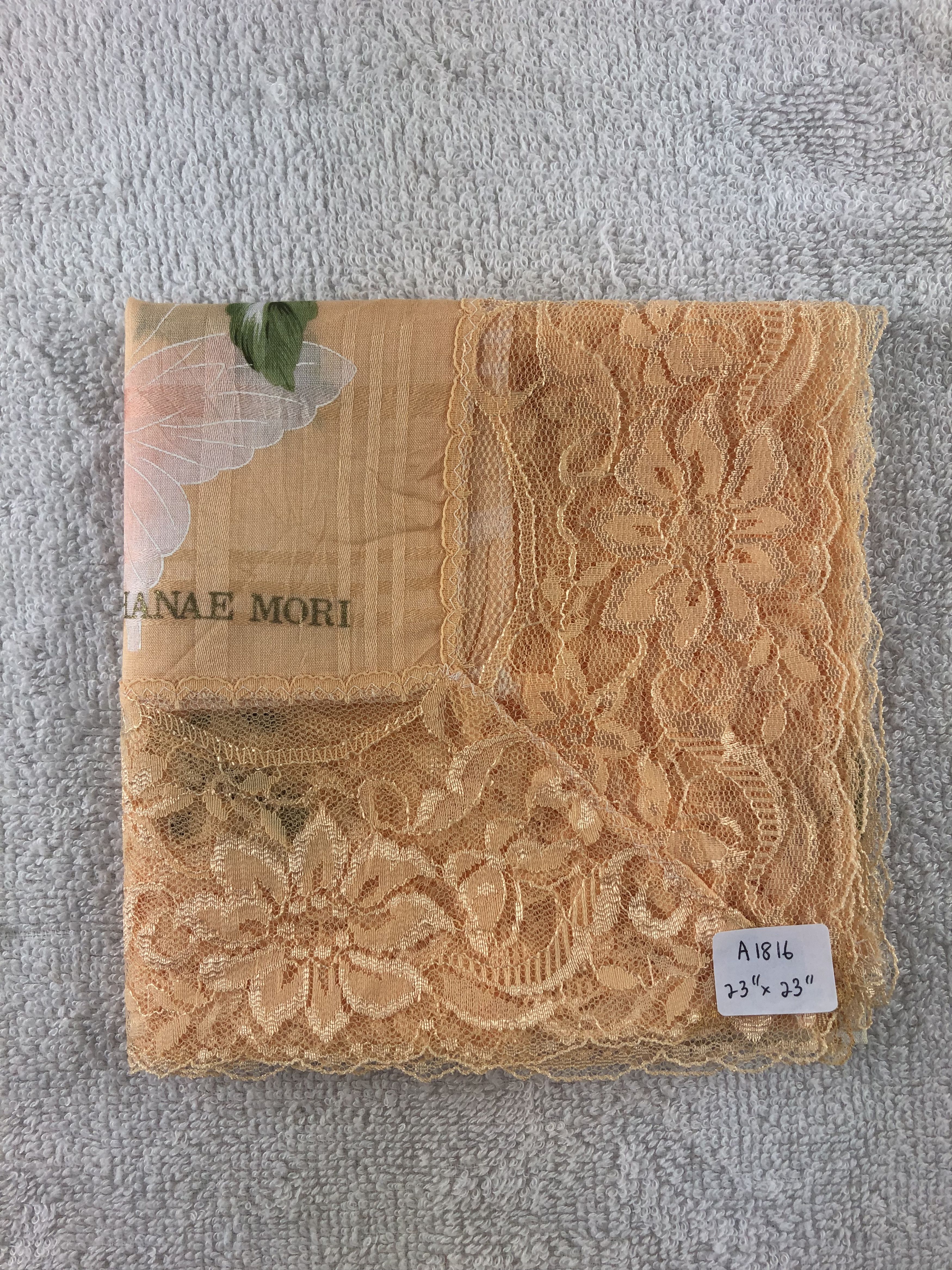 Hanae Mori × Japanese Brand × Vintage Hanae Mori Handkerchief / Bandana / Neckerchief Size ONE SIZE - 7 Thumbnail