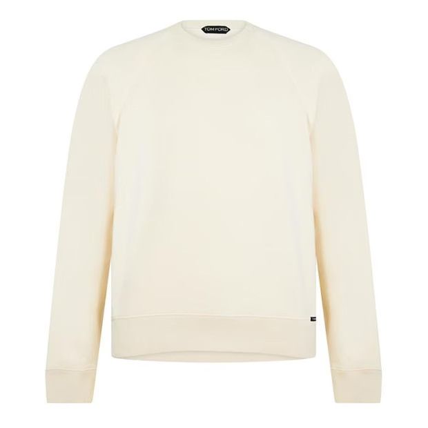 Tom Ford o1g2r1mq0724 Crew neck Sweatshirt in Cream Size US S / EU 44-46 / 1 - 1 Thumbnail