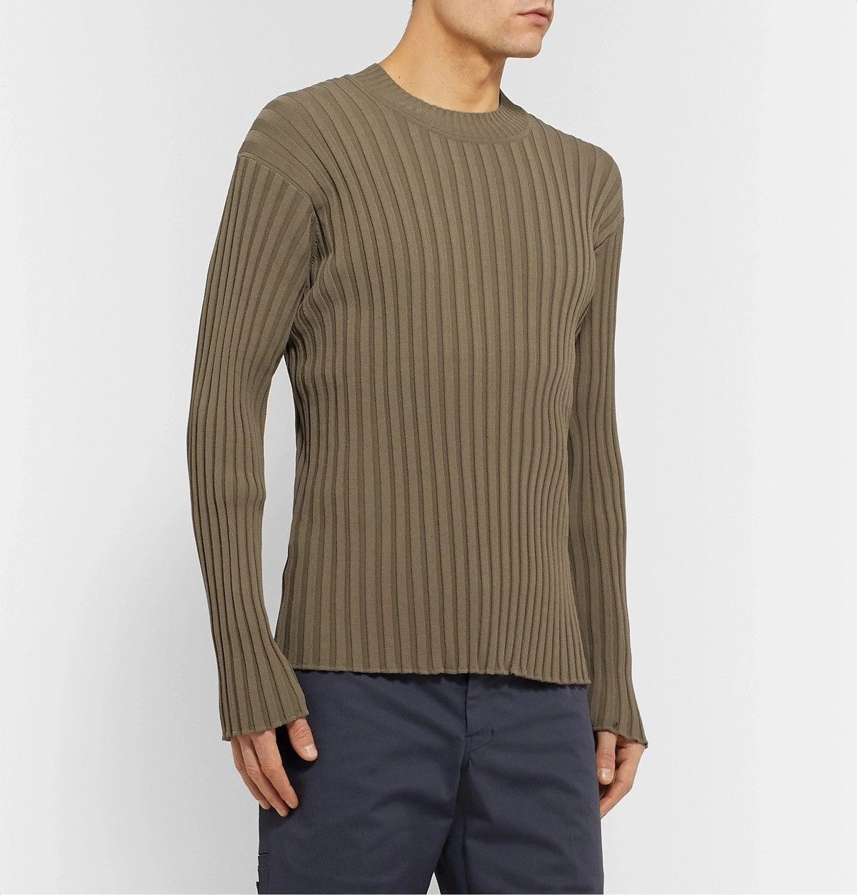 Deveaux Ribbed Knit Sweater Size US M / EU 48-50 / 2 - 2 Thumbnail