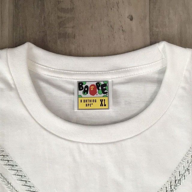 Bape BAPE × Yellow Bucks Necklace College logo T-shirt APE Size US XL / EU 56 / 4 - 6 Thumbnail