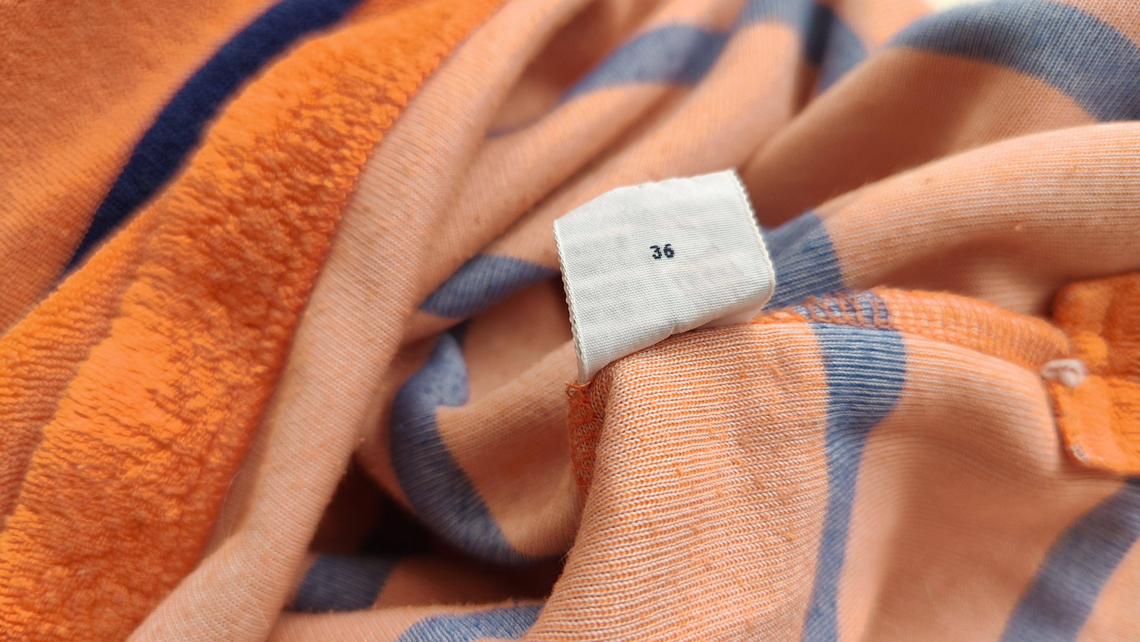 Polo Ralph Lauren Ralph Lauren French Terry Towell Striped Vintage Polo Size US L / EU 52-54 / 3 - 8 Thumbnail