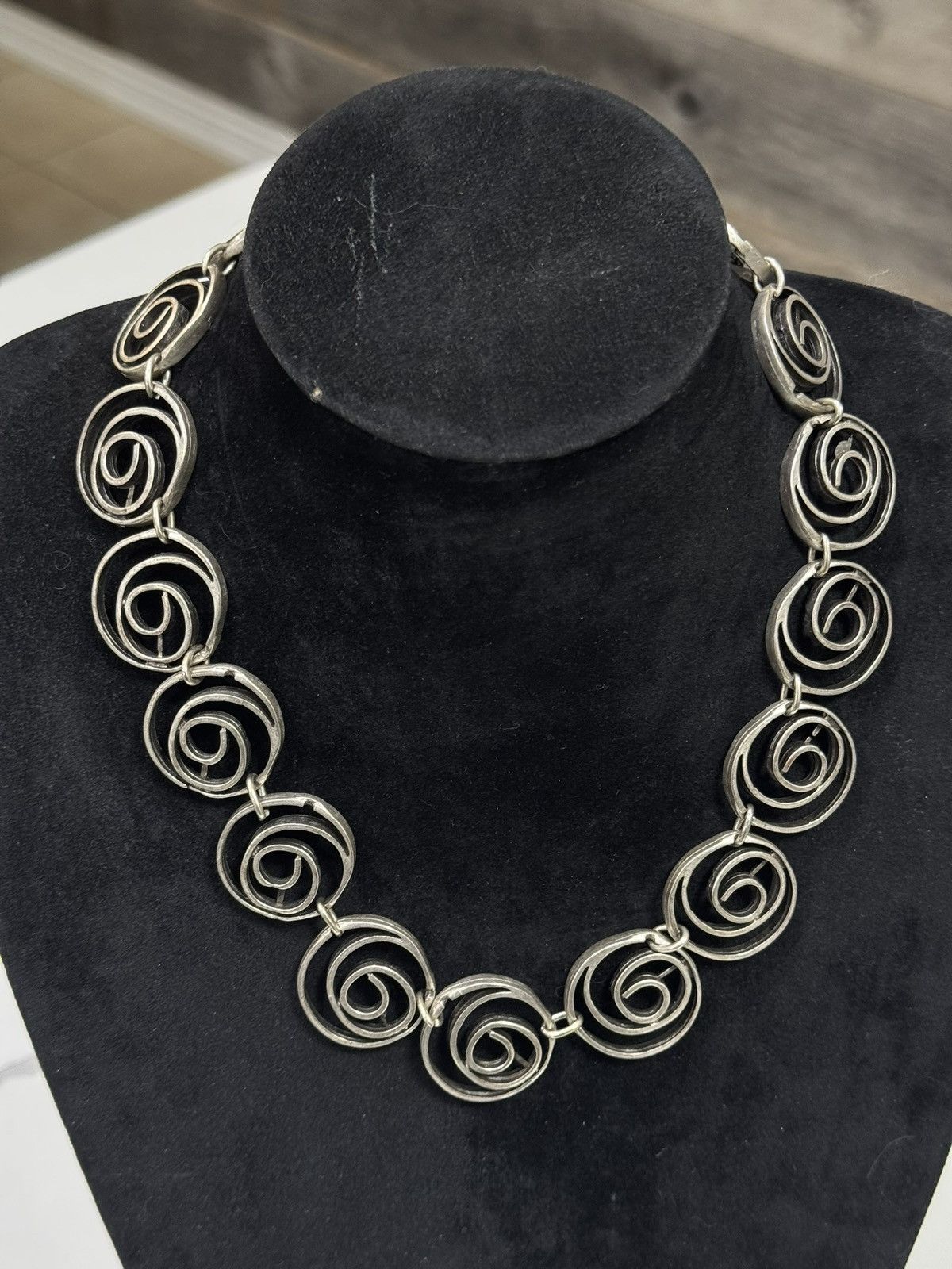 Jewelry antique silver necklace w/ Ottoman coin charm Size ONE SIZE - 4 Thumbnail