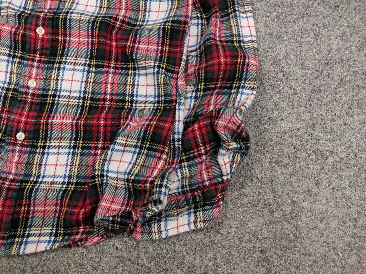 Flannel Vintage Polo Ralph Lauren Flannel Shirt Y2K Style Custom fit Size US S / EU 44-46 / 1 - 6 Thumbnail