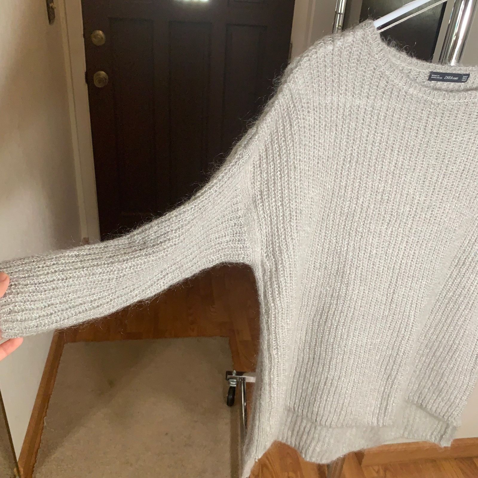Zara ZARA Knit Women's 3/4 Long Sleeve Round Neck Sweater Size S Size S / US 4 / IT 40 - 5 Thumbnail