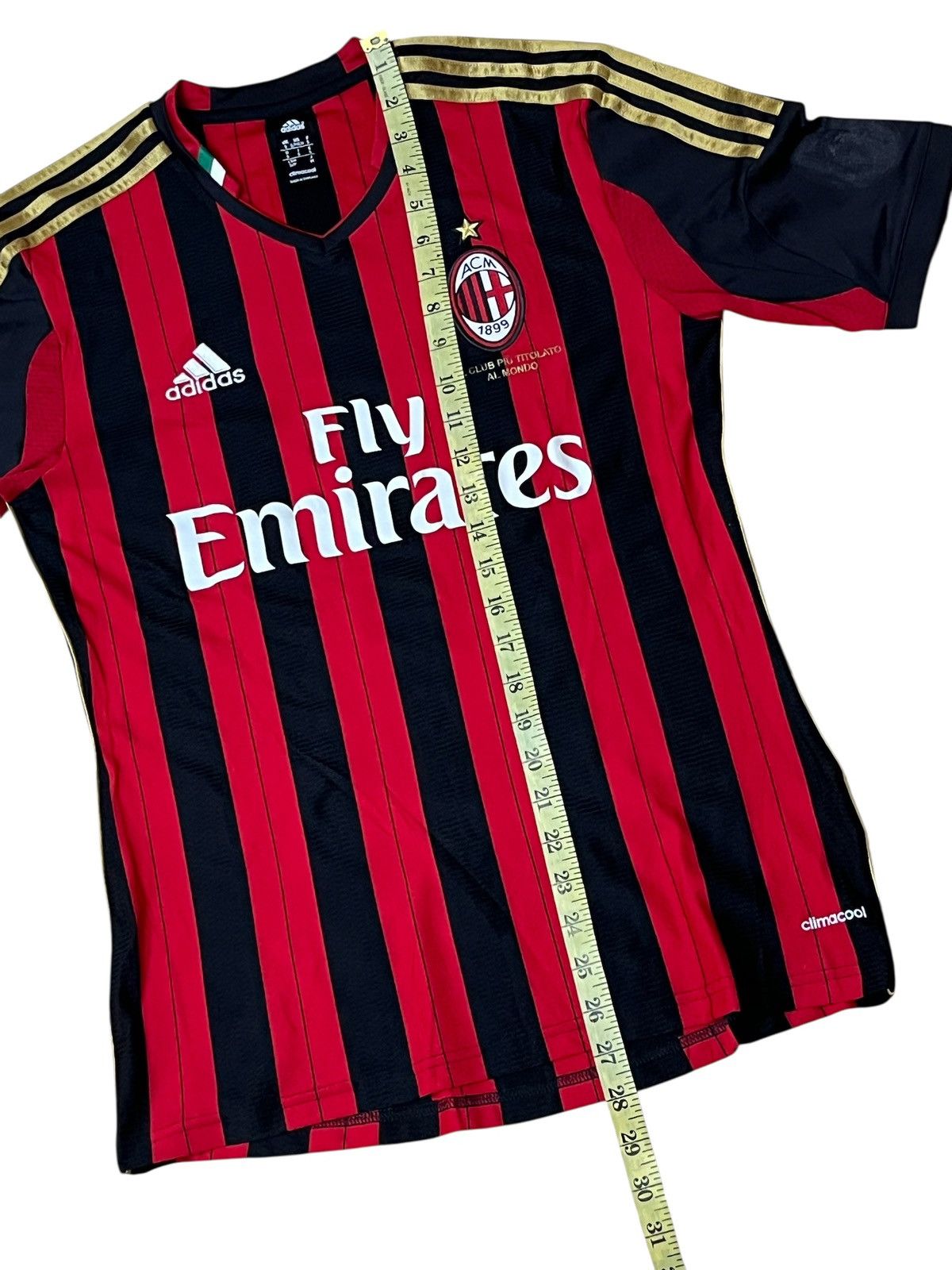 Adidas AC MILAN 2013 home jersey by adidas #10 keisuke honda Size US S / EU 44-46 / 1 - 16 Thumbnail