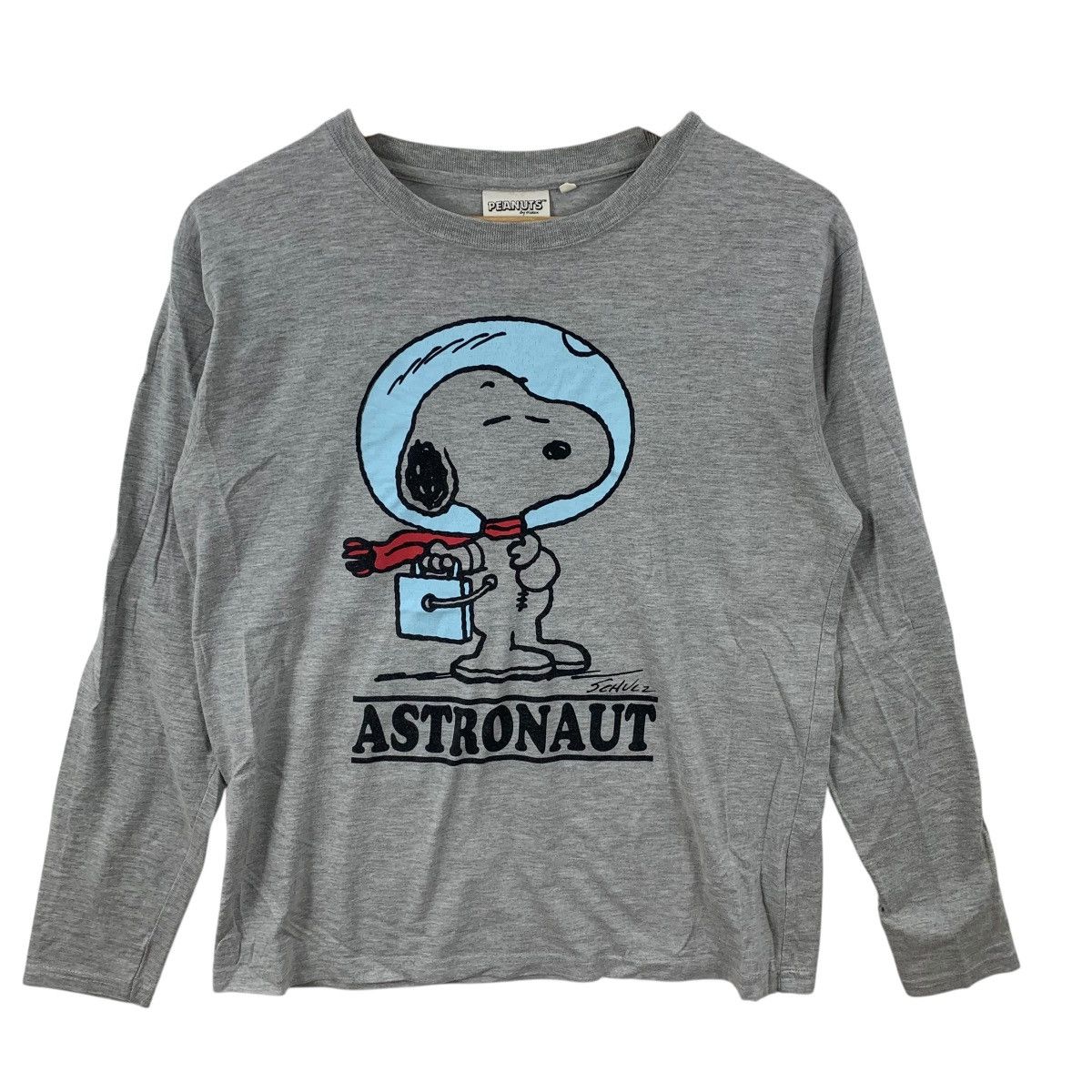 Peanuts PEANUTS SNOOPY ASTRONAUT Schulz Comic Tee Shirt Top Strip Size US L / EU 52-54 / 3 - 5 Thumbnail