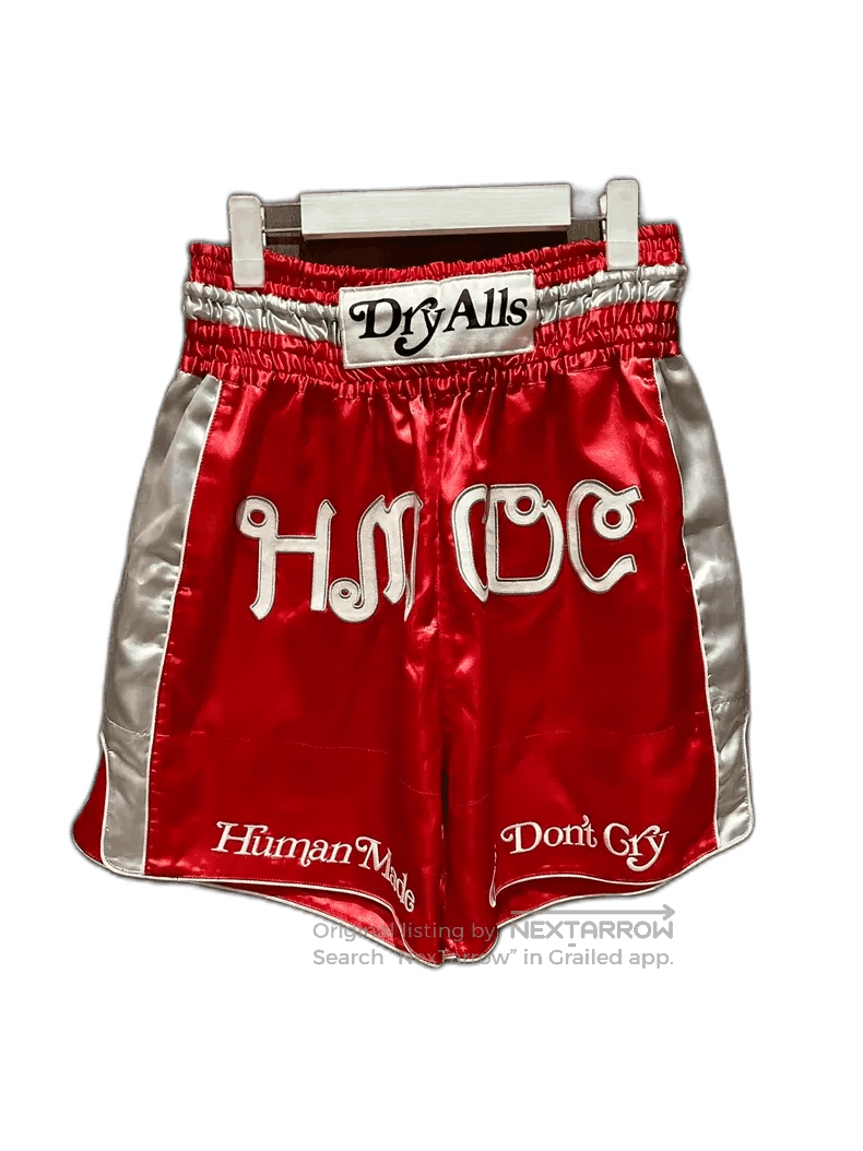 Human Made Human Made Girls Don't Cry Red Shorts. Size 30" / US 8 / IT 44 - 1 Thumbnail
