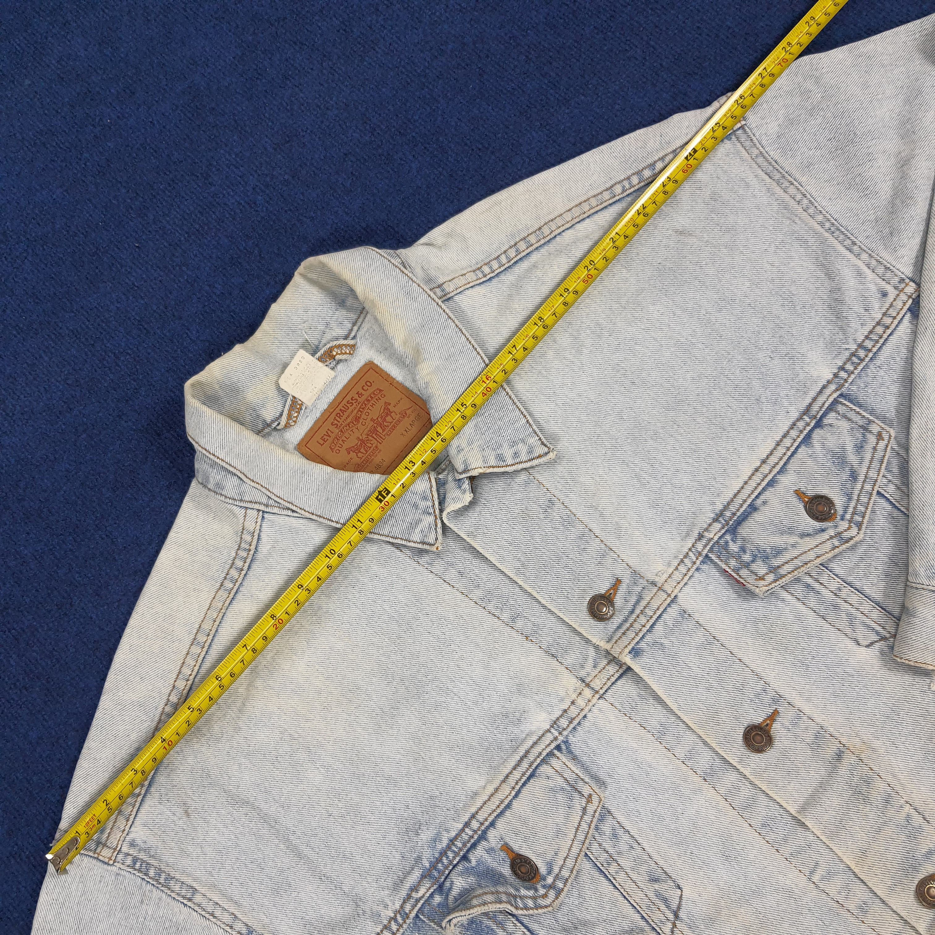 Levi's × Vintage Vintage Levi's Denim Custom Hysteric Glamour Jeans Jacket Size US XXL / EU 58 / 5 - 10 Thumbnail