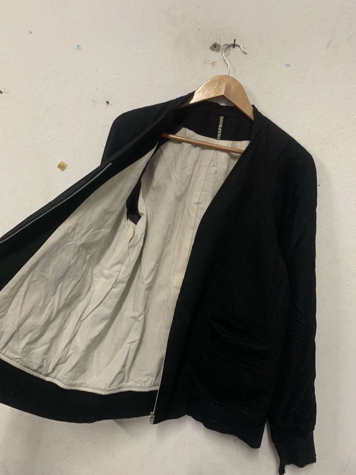 Frapbois × Issey Miyake × Vintage FRAPBOIS ISSEY MIYAKE JACKET ZIPPER Size US M / EU 48-50 / 2 - 4 Thumbnail