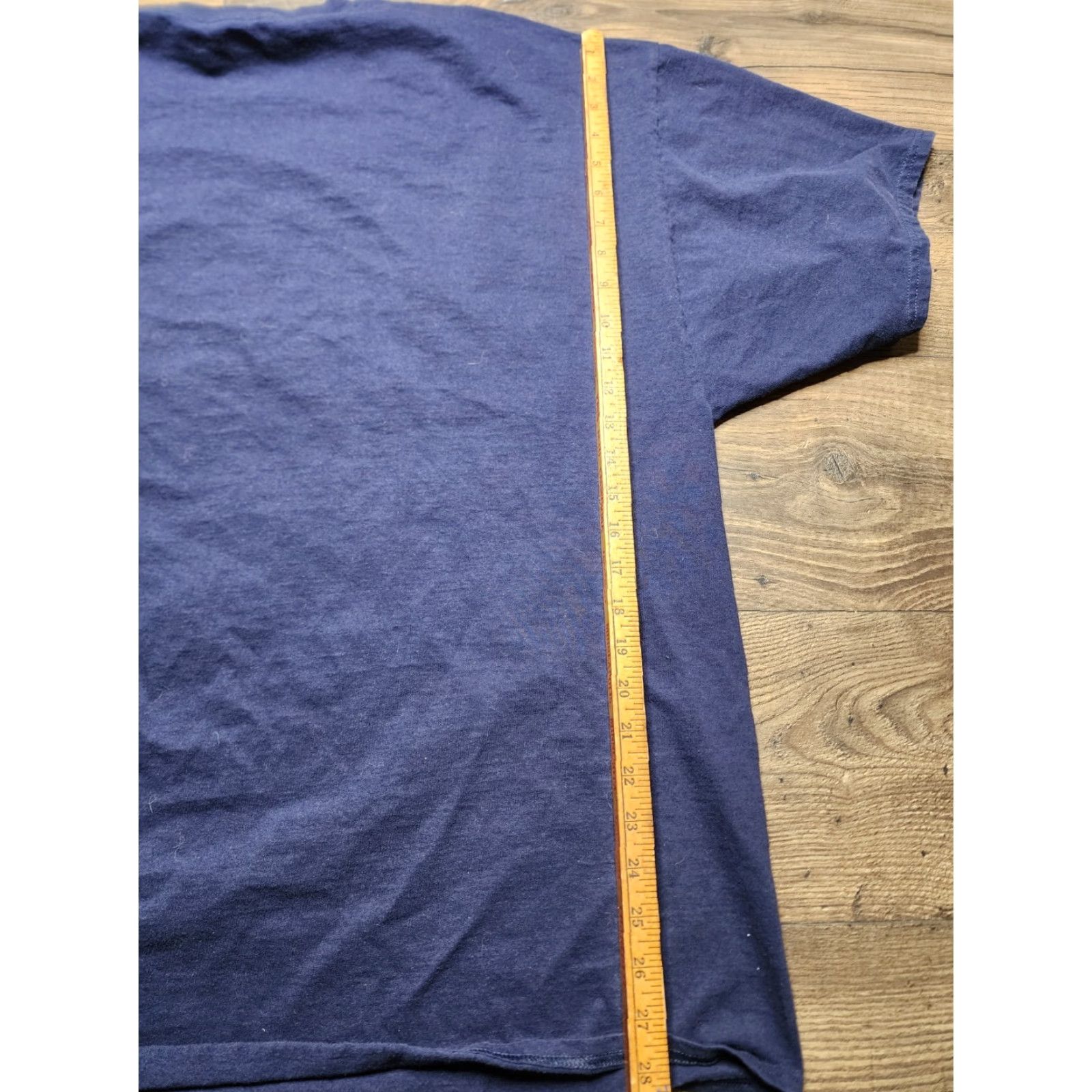Hanes Mens T-Shirt Harley Davidson Graphic Tee 3XL Hanes Beefy-T Blue Crew Neck Short Sleeve Vintage None Size US XXL / EU 58 / 5 - 3 Thumbnail