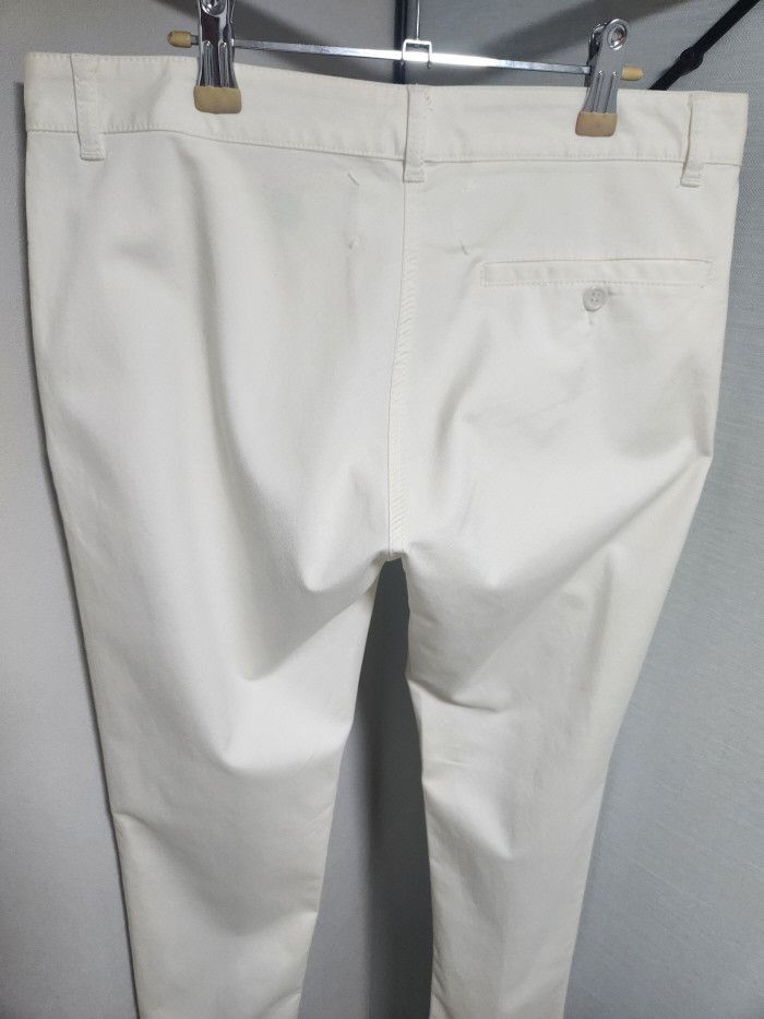 Maison Margiela Martin Margiela 0번 블랭크 택 ​S/S 화이트 팬츠 Size 28" / US 6 / IT 42 - 5 Thumbnail