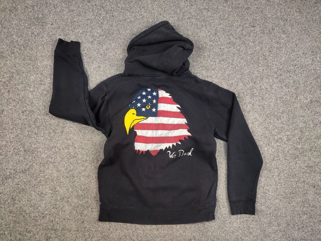RIPNDIP Ripndip Horde and state USA flag logo Faded Black Hoodie Size US S / EU 44-46 / 1 - 11 Thumbnail
