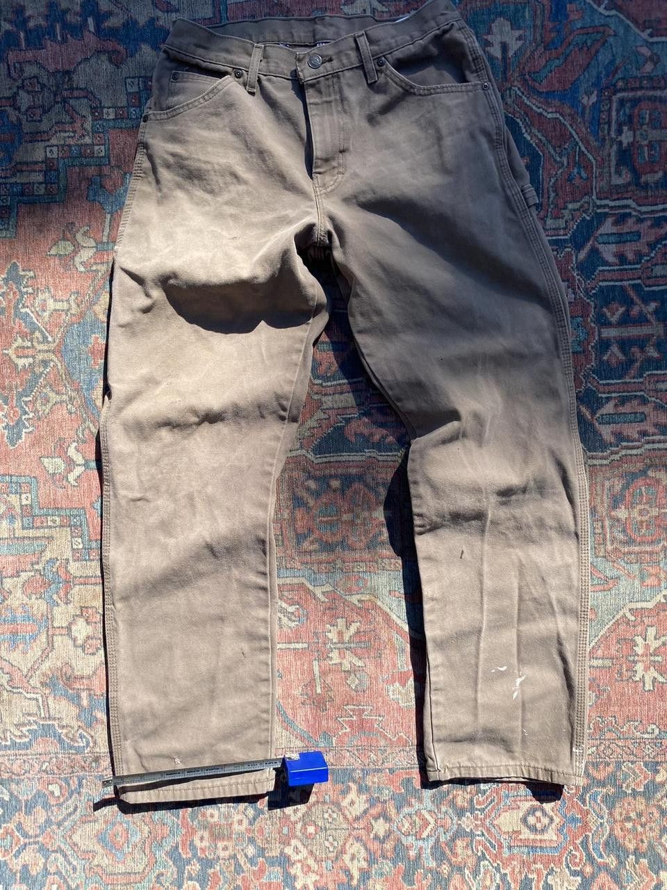 Dickies 2000s Dickies Carpenter Brown Straight Fit Skate Pants 30x32 Size US 30 / EU 46 - 5 Thumbnail