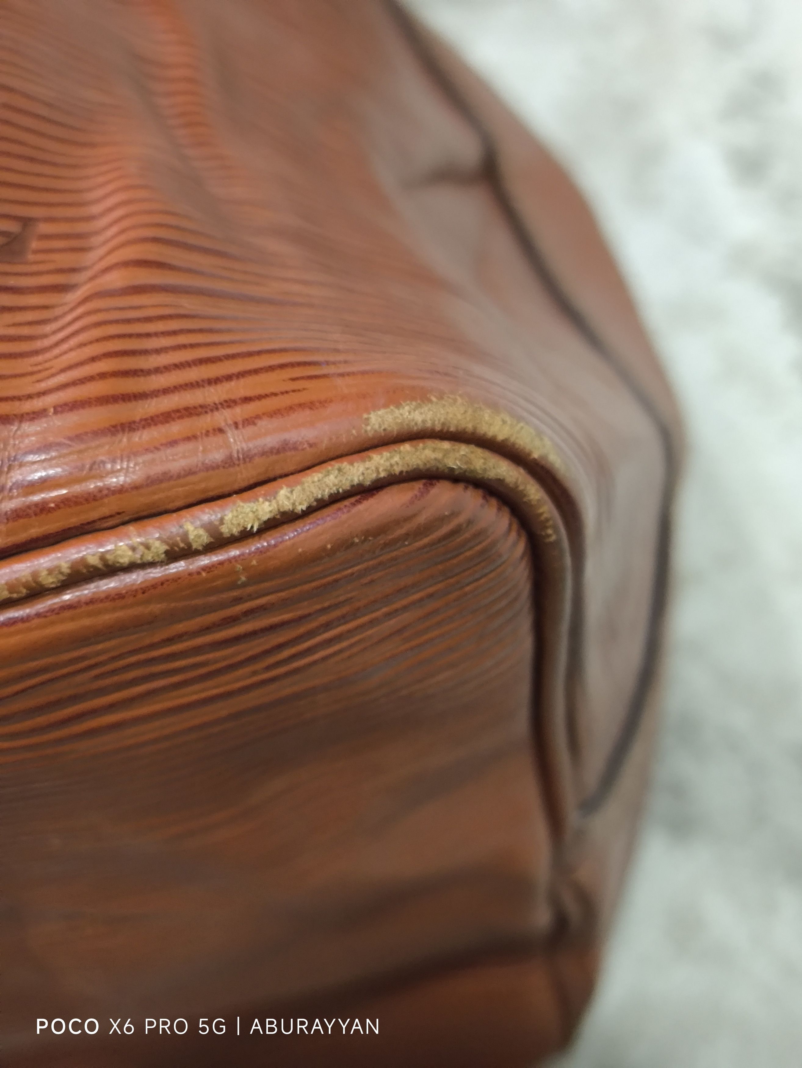 Louis Vuitton Louis Vuitton Brown Epi Leather Petit Noe Shoulder Bag Size ONE SIZE - 13 Thumbnail