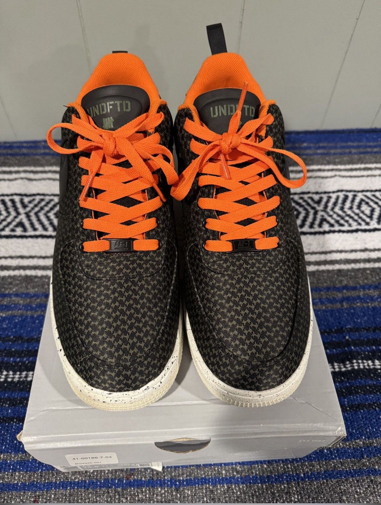 Nike × Undefeated Nike X Undefeated Air Force 1’s Size US 12 / EU 45 - 3 Thumbnail