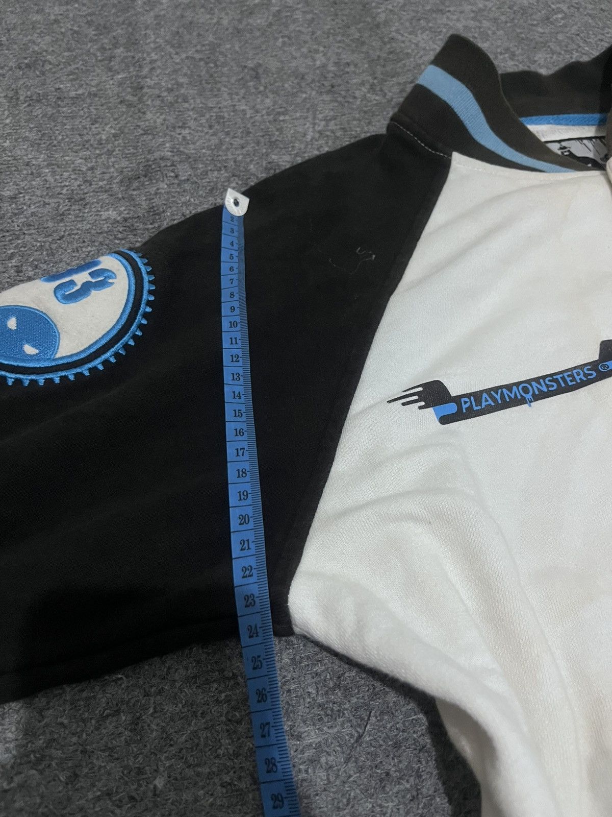 Japanese Brand Incredibly Playmonsters Varsity Jacket Streetwear Graphic Size US M / EU 48-50 / 2 - 14 Thumbnail