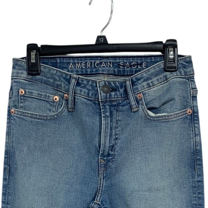 American Eagle Outfitters New American Eagle Mens 29 X 30 Cotton Skinny Denim Jeans Size 29" - 2 Thumbnail