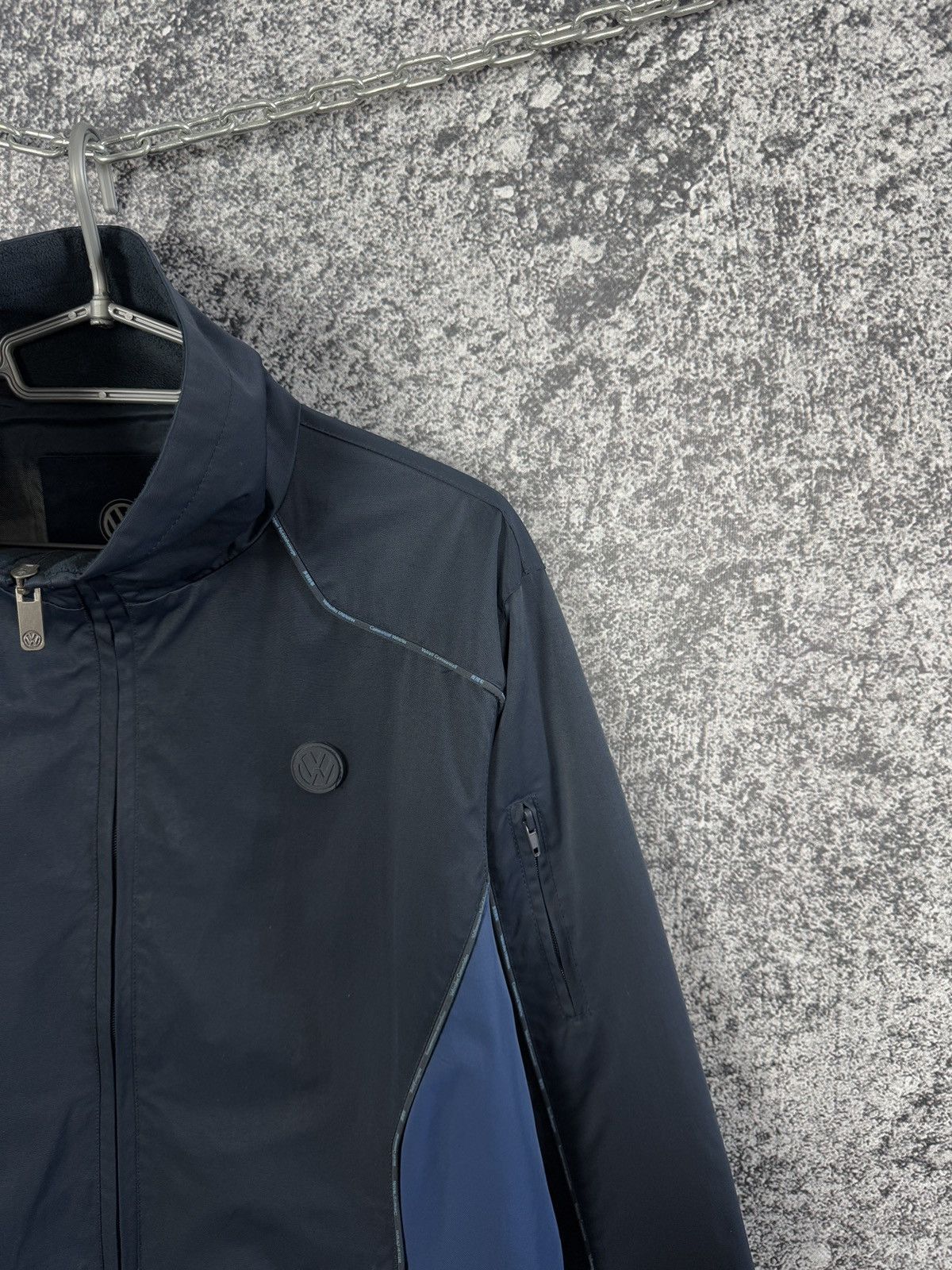 Vintage Volkswagen Full Zip Jacket Windbreaker Racing Vintage Size M Size US M / EU 48-50 / 2 - 2 Thumbnail